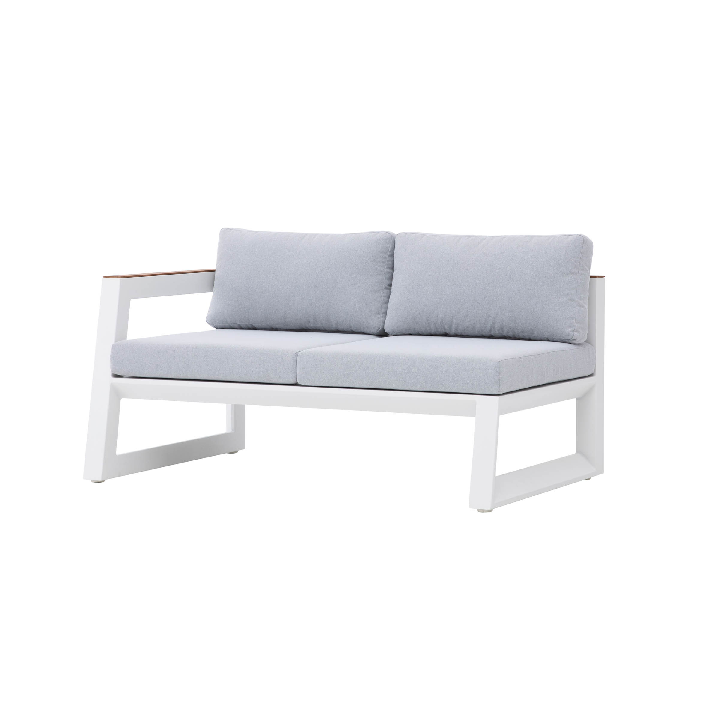 Alpha L besoa 2 eserlekuko sofa S1