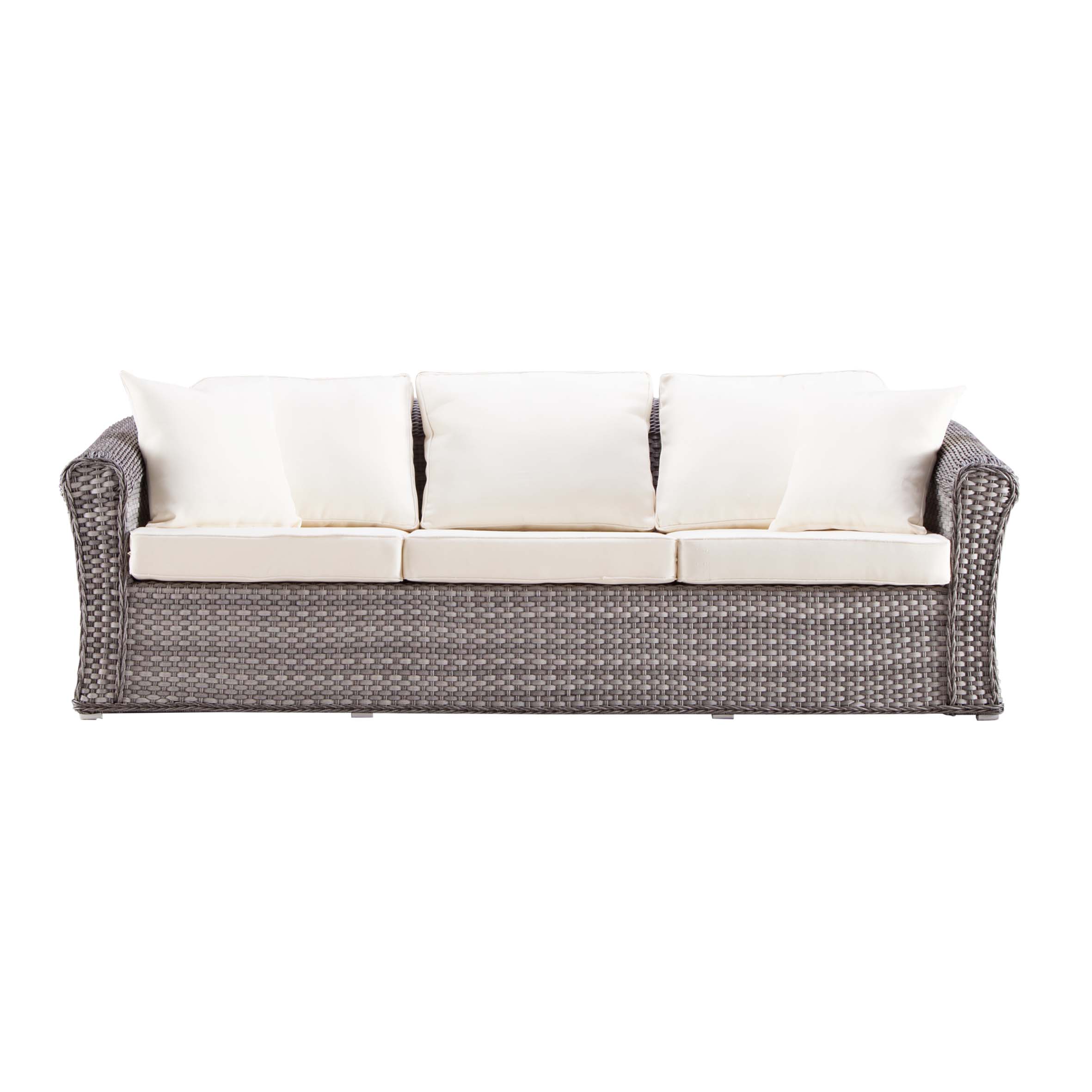 Autumn rattan 3-isihlalo sofa S2