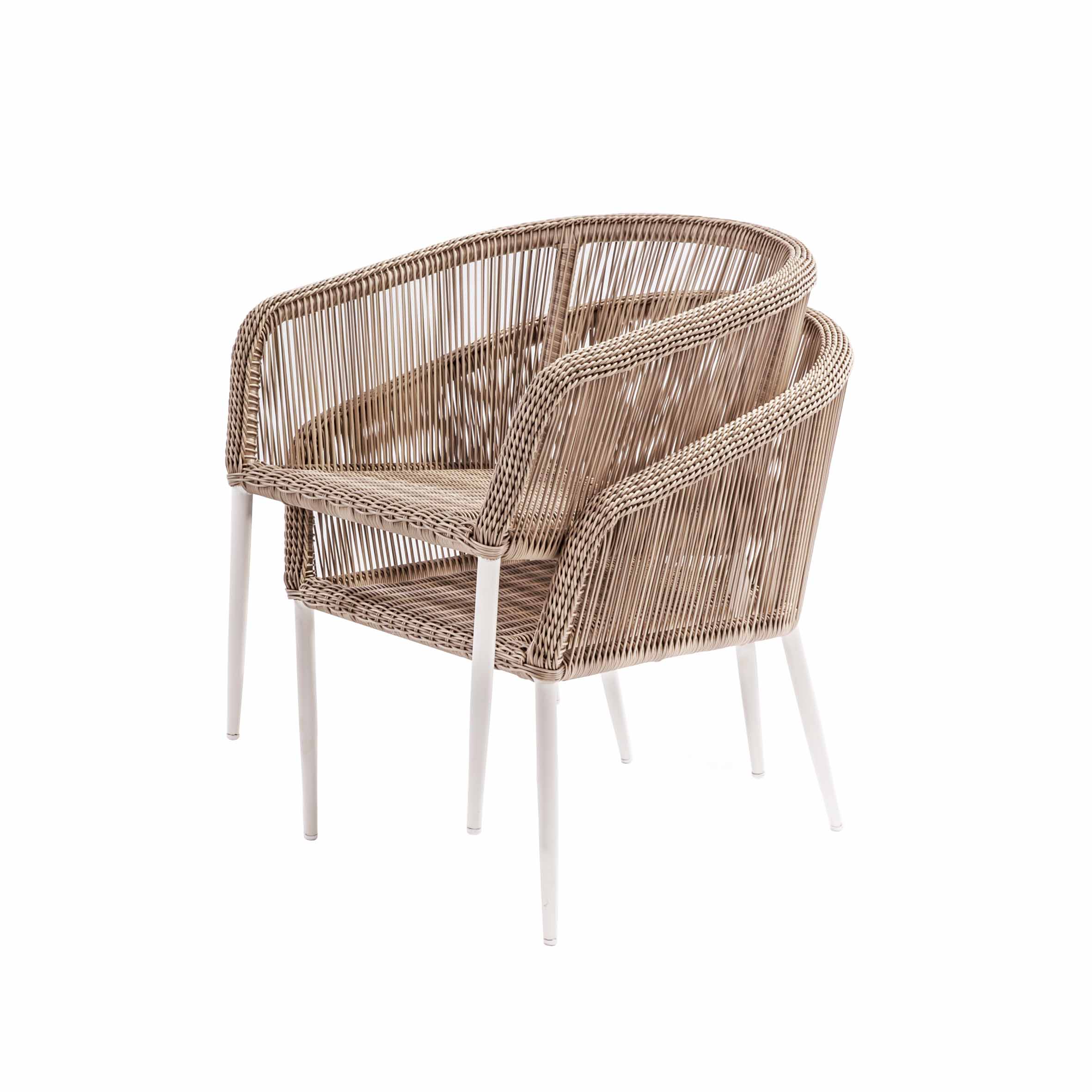 Soffa sengl rattan bale S4