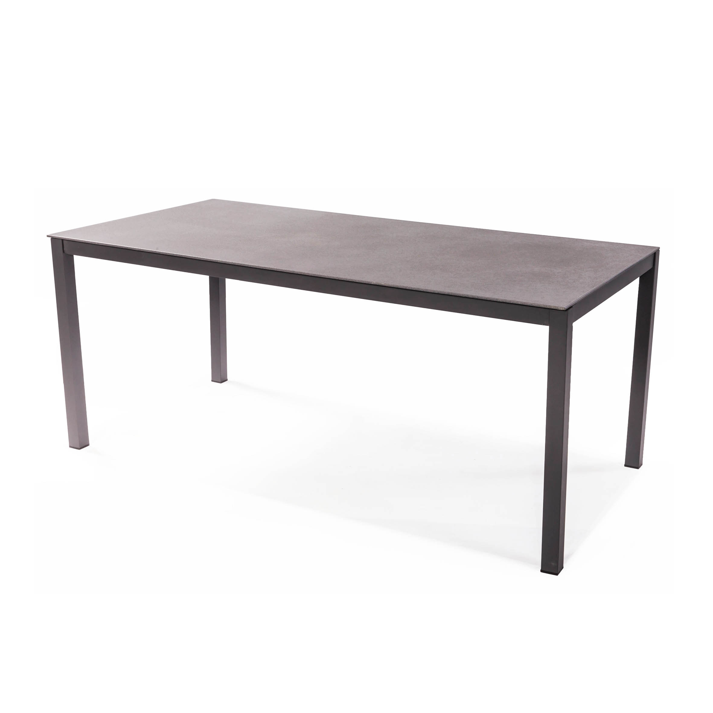 Nauti alu.suorakaiteen muotoinen pöytä (kivilasi) S5
