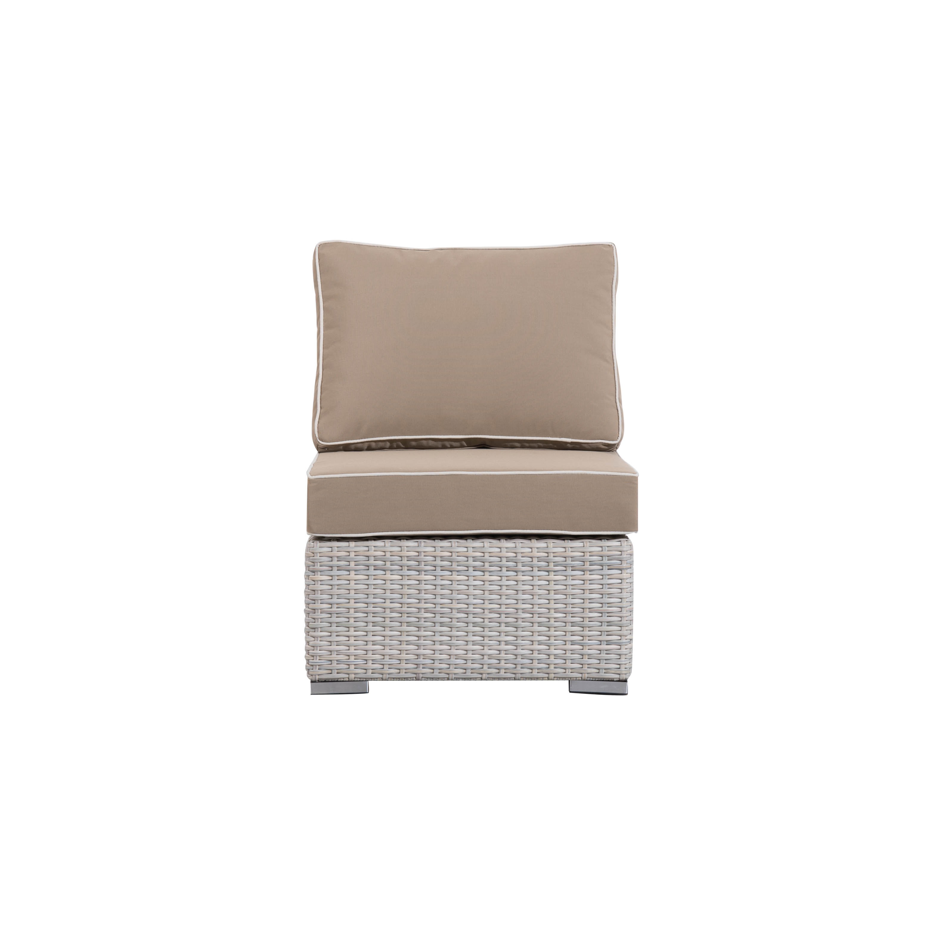 Tamang-tama rattan armless sofa S2