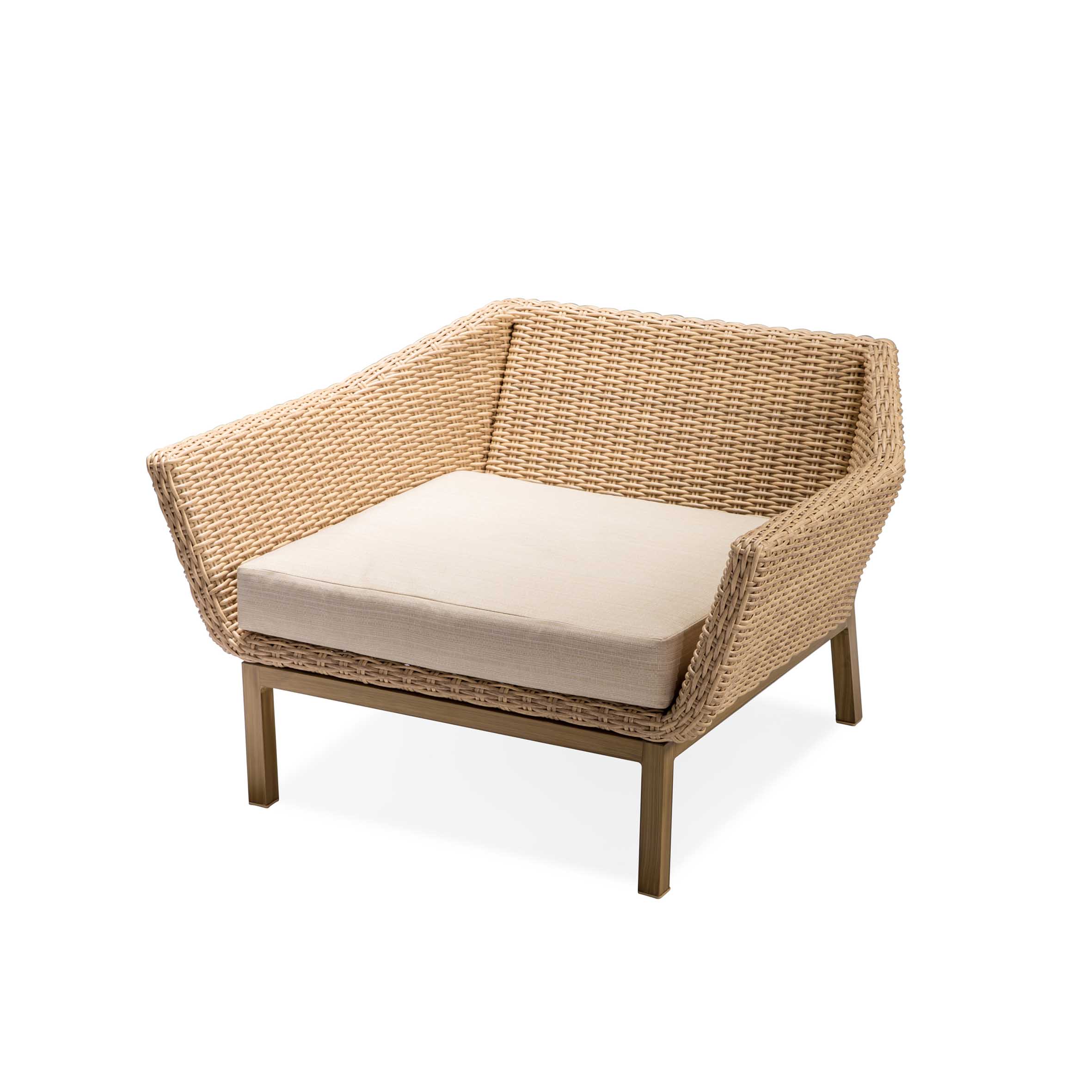 Laffey rattan sofa imwe chete S1