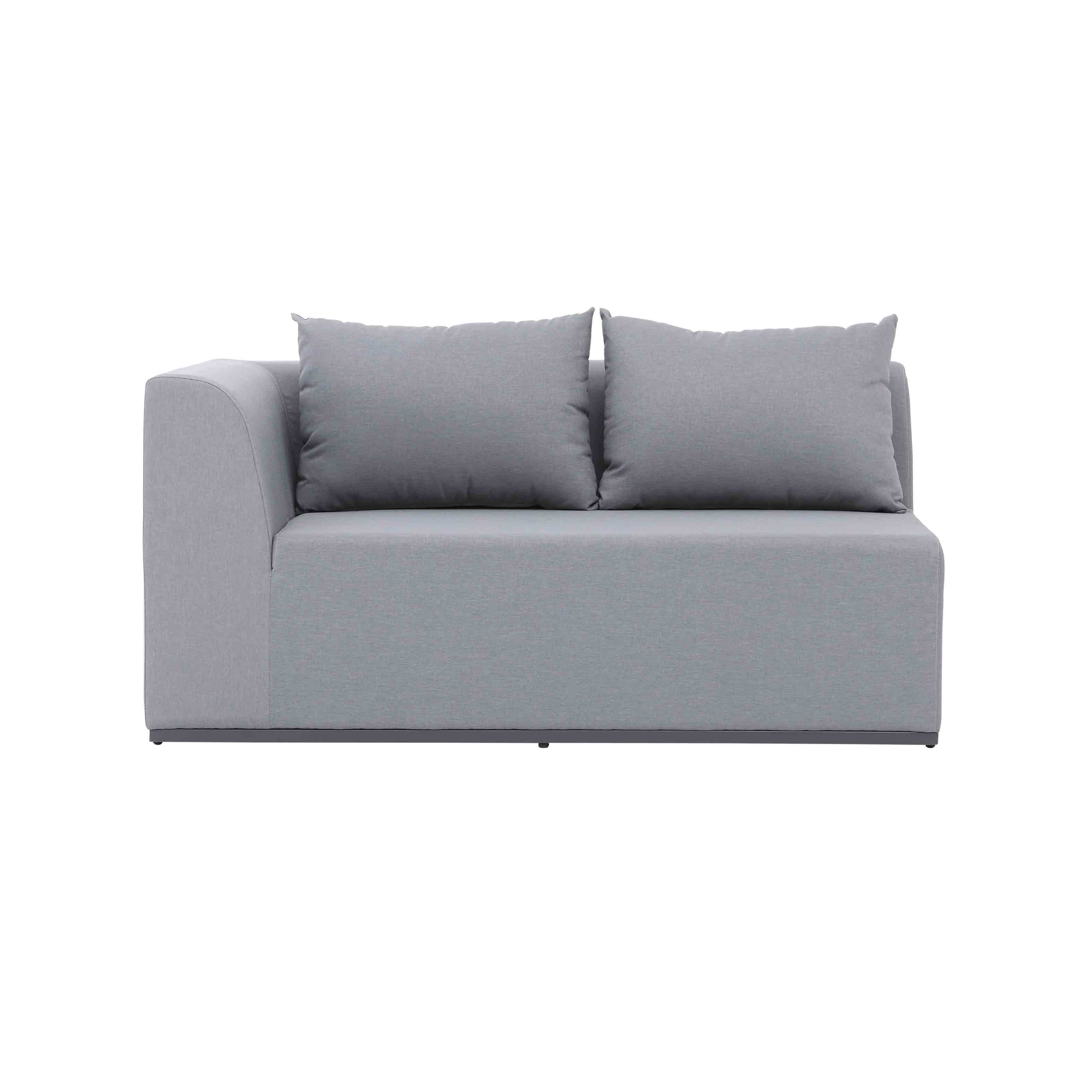 2-Sitzer-Sofa S7 mit linker Armlehne