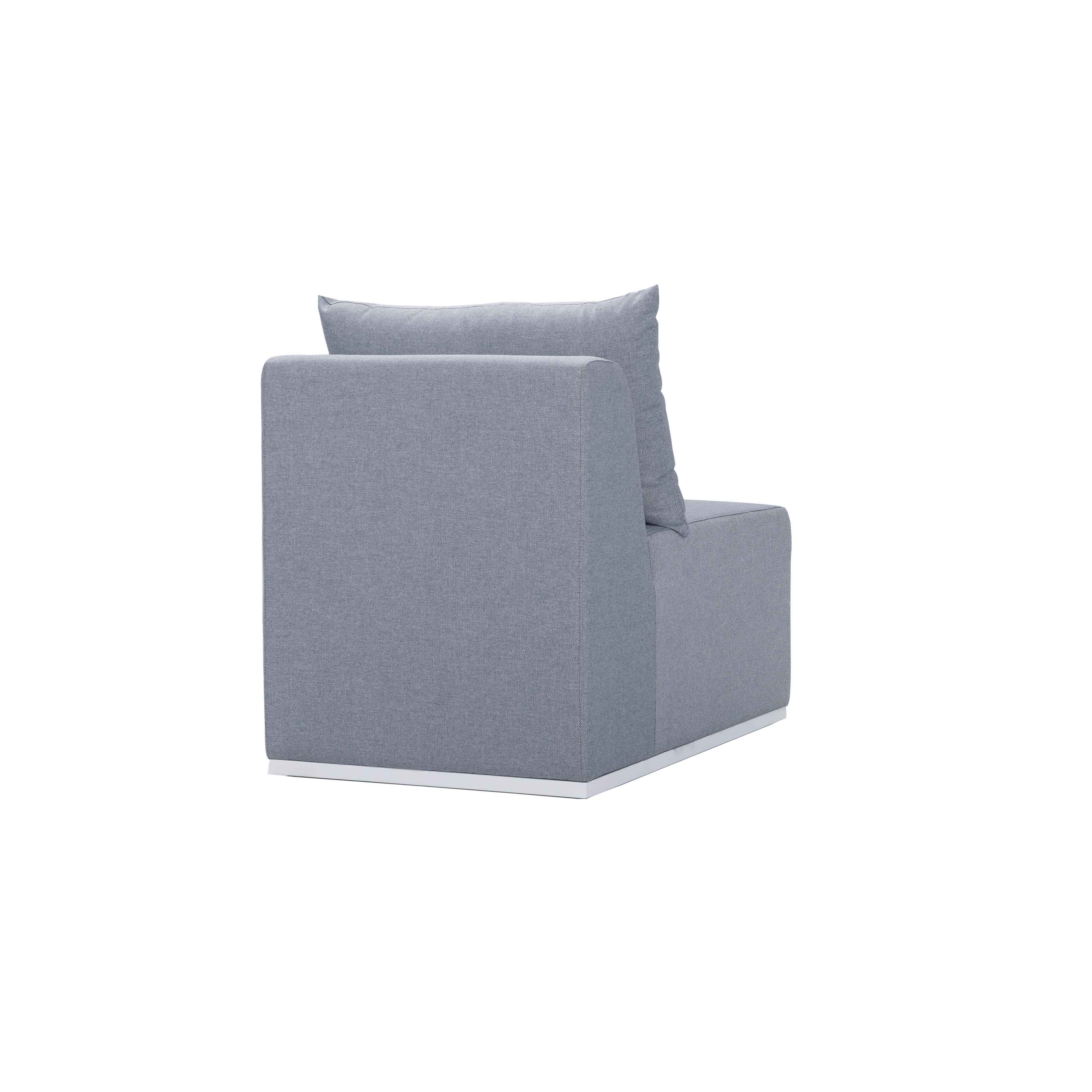 Louis armless sofa S2