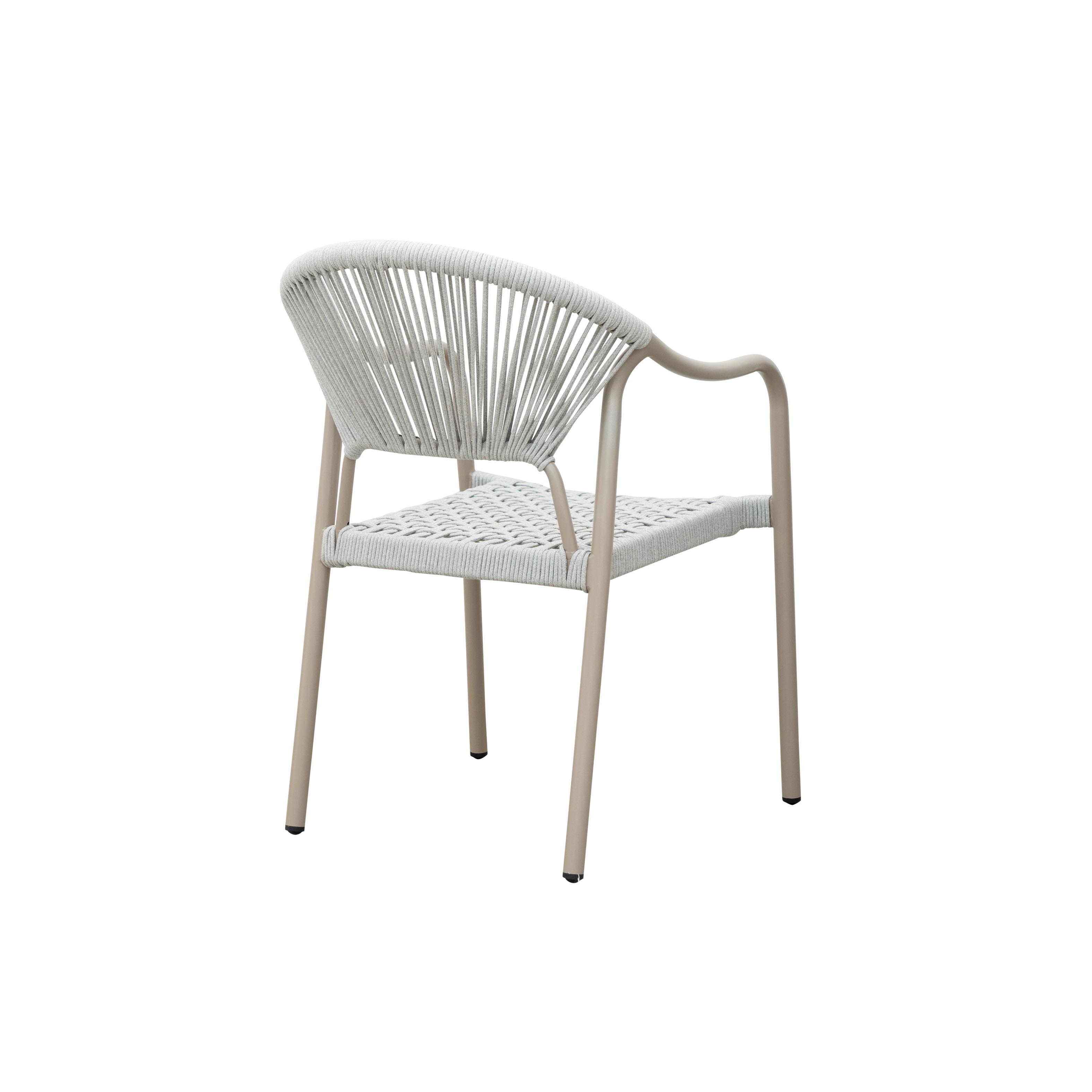 Maris rope dining chair S4