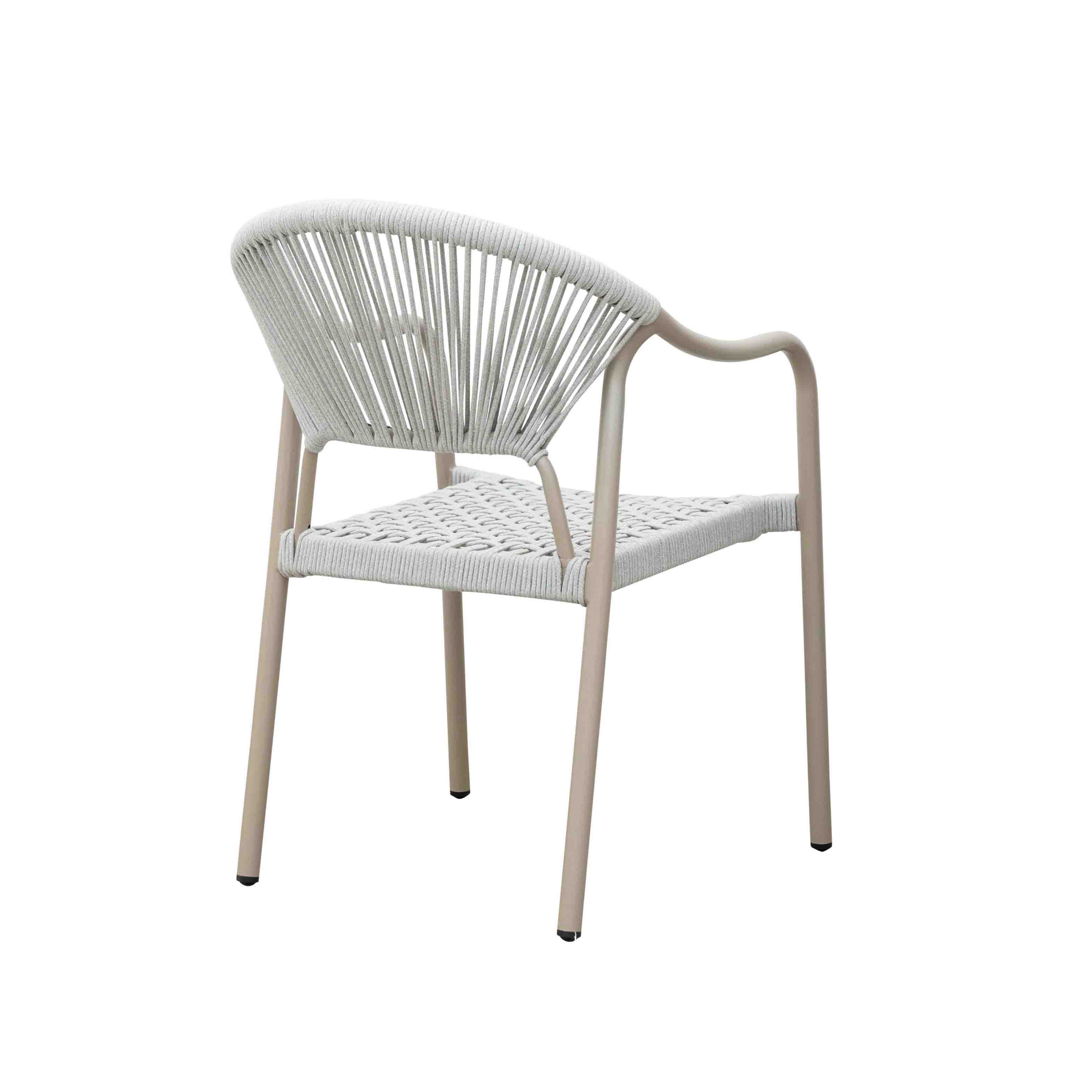 Maris rope dining chair S4