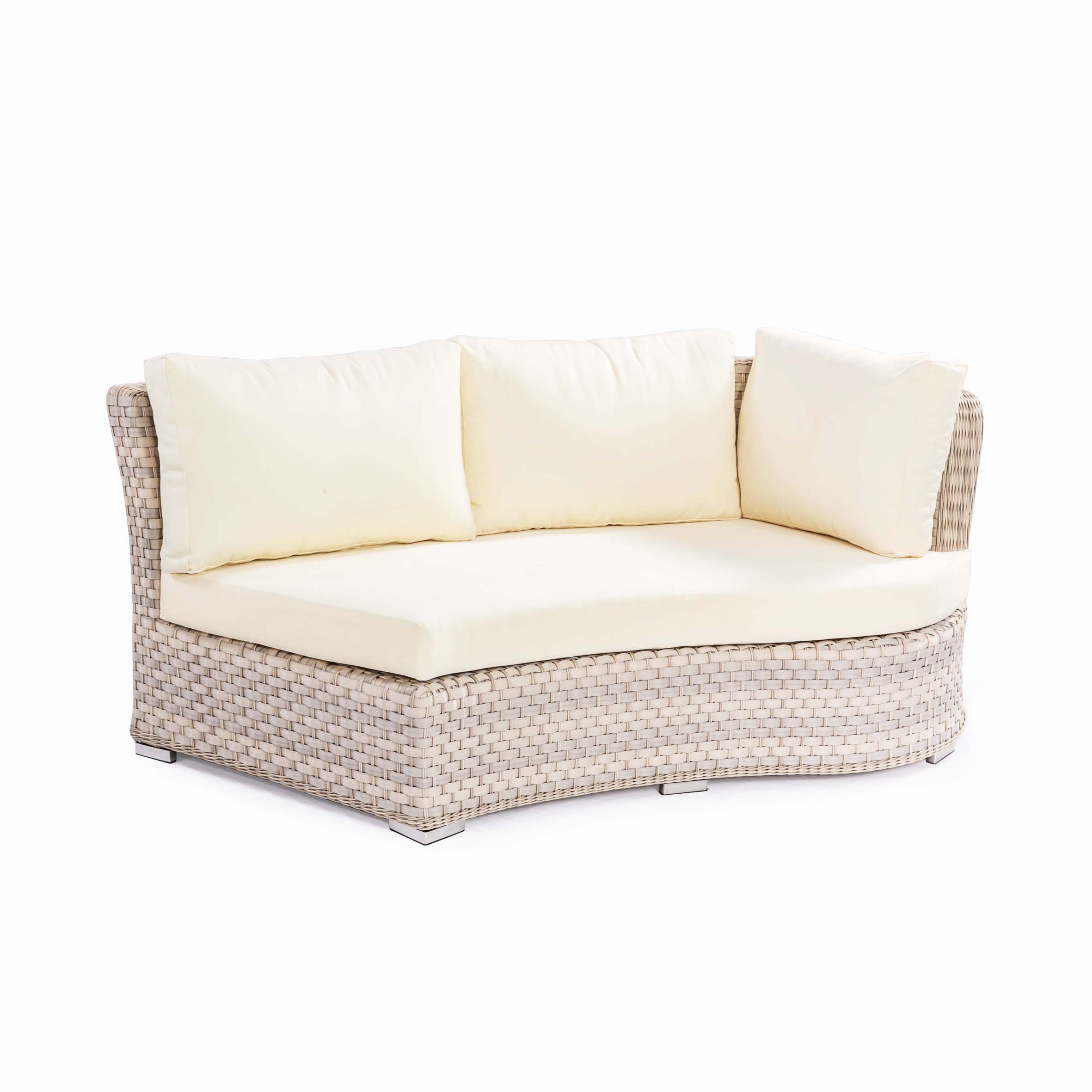 Umwigisha rattan ibumoso & iburyo sofa S1