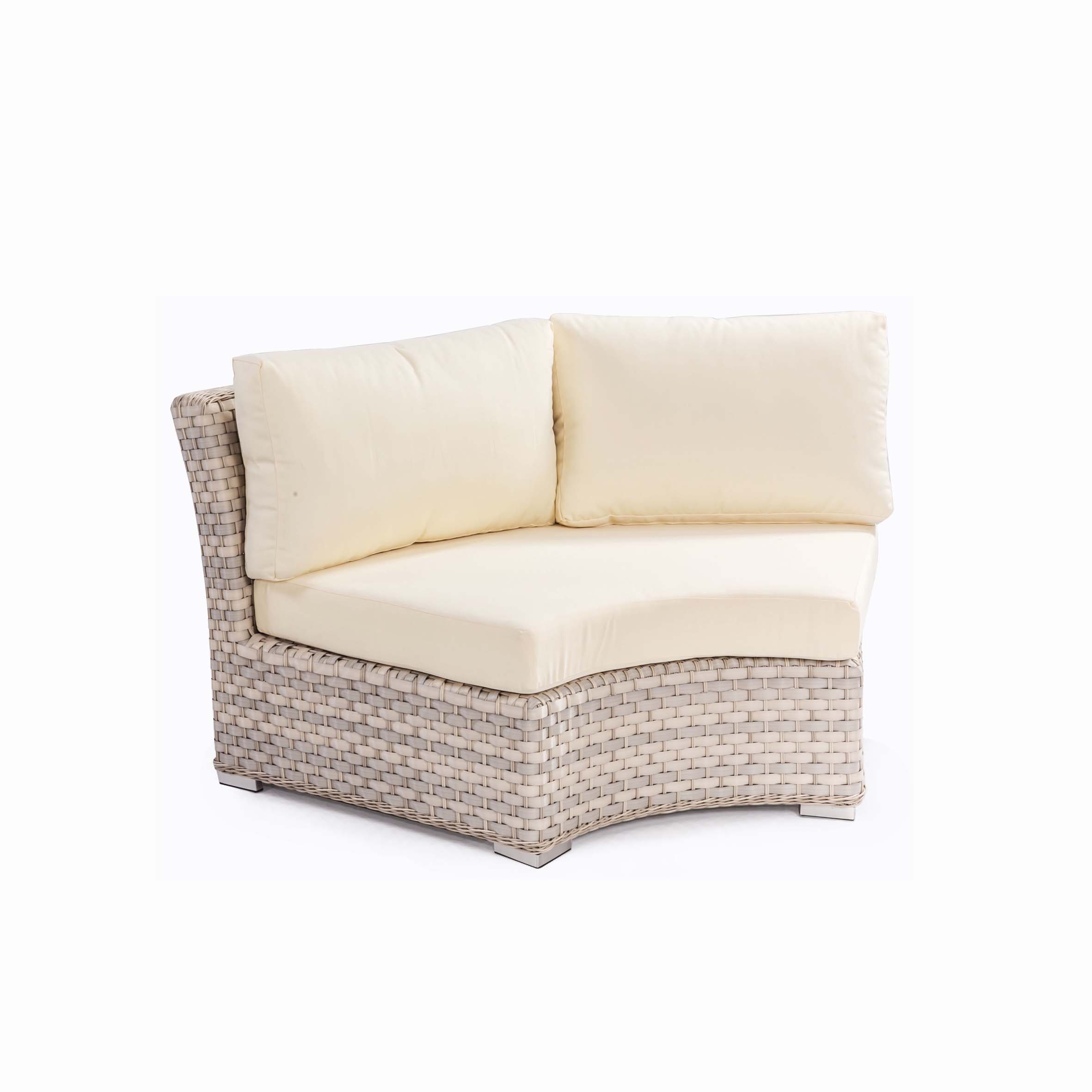 Umwigisha rattan ibumoso & iburyo sofa S3