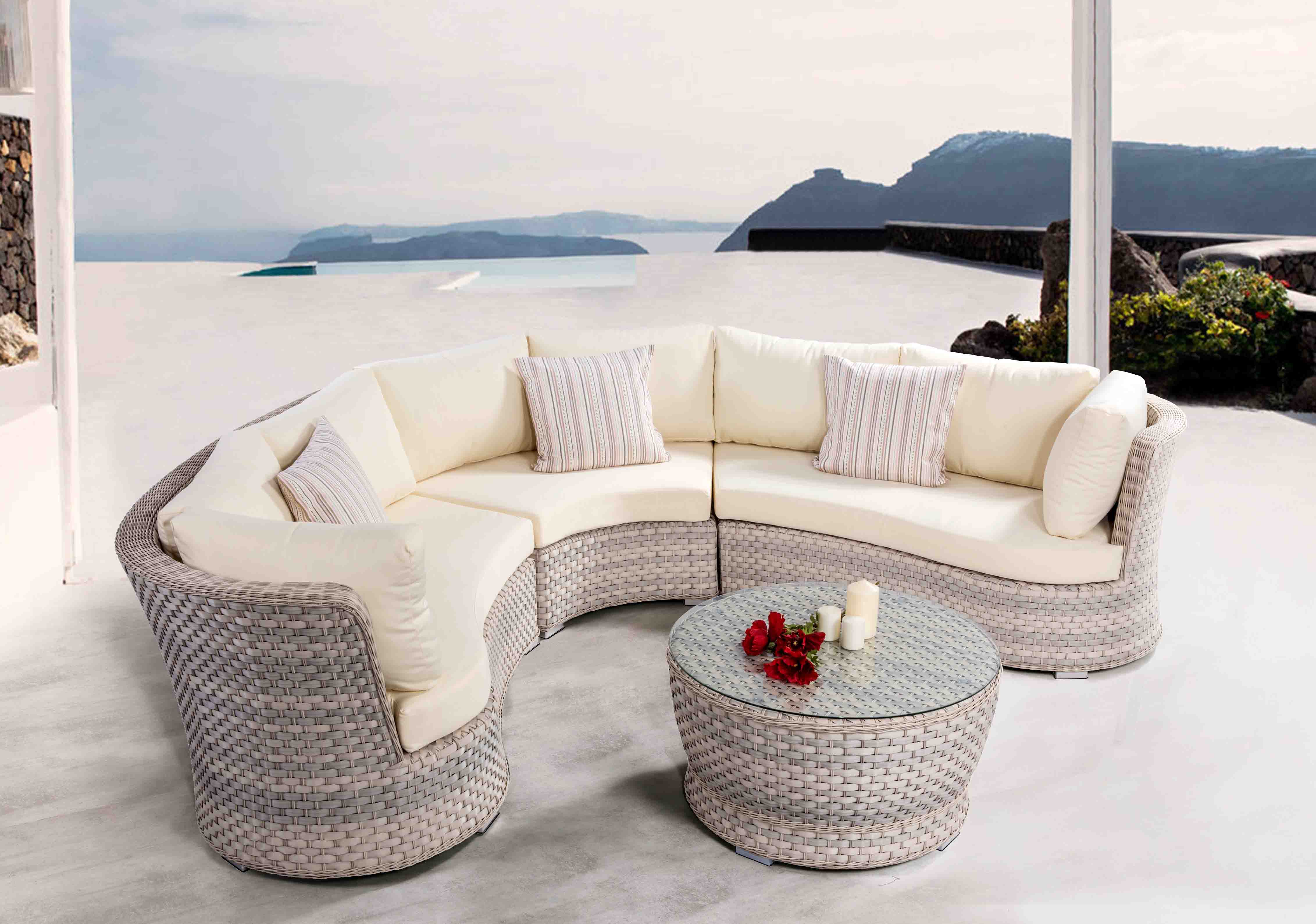 Master rattan sofa biribila S2