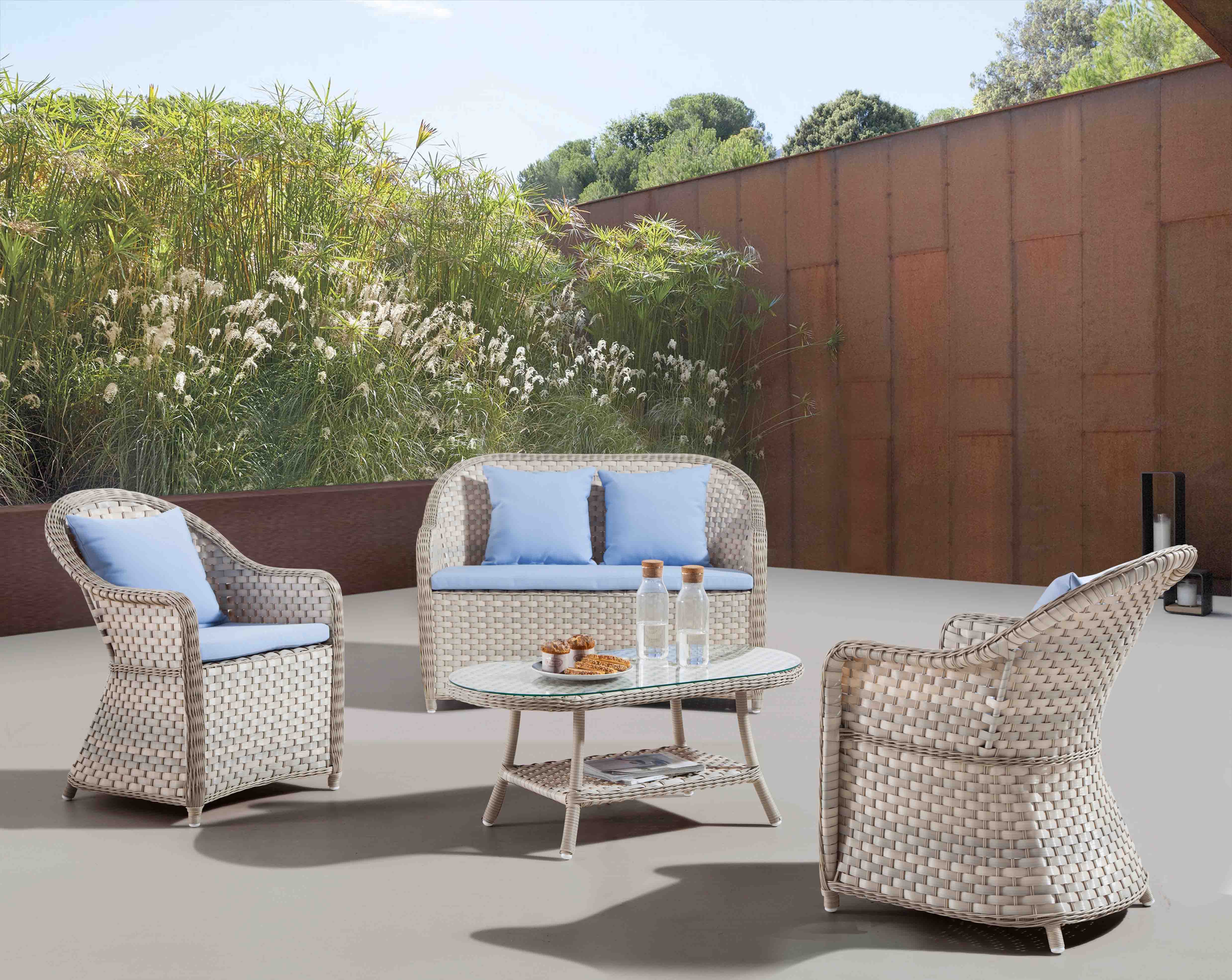 Master rattan sofa set S1