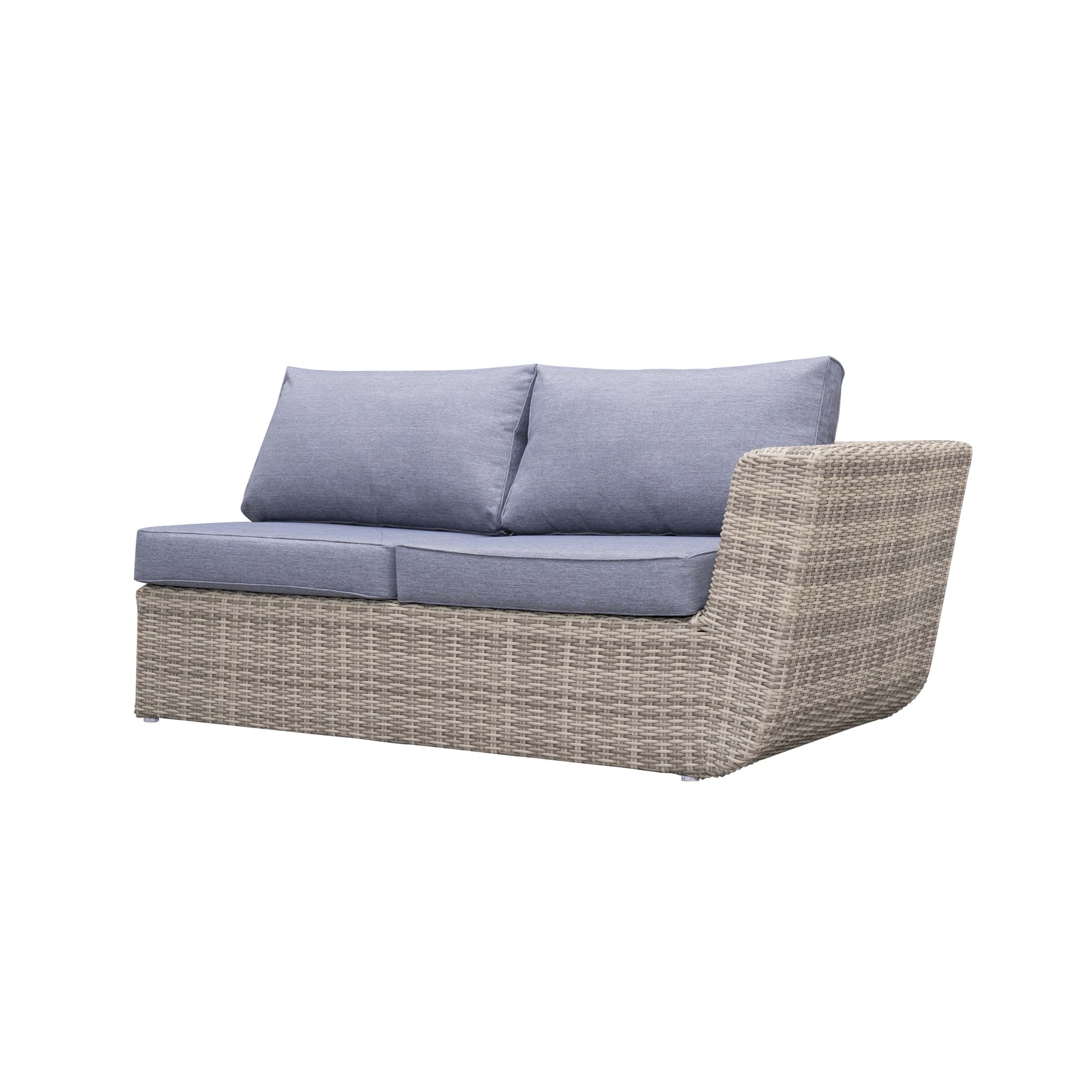 Moment rattan left arm lover sofa S1