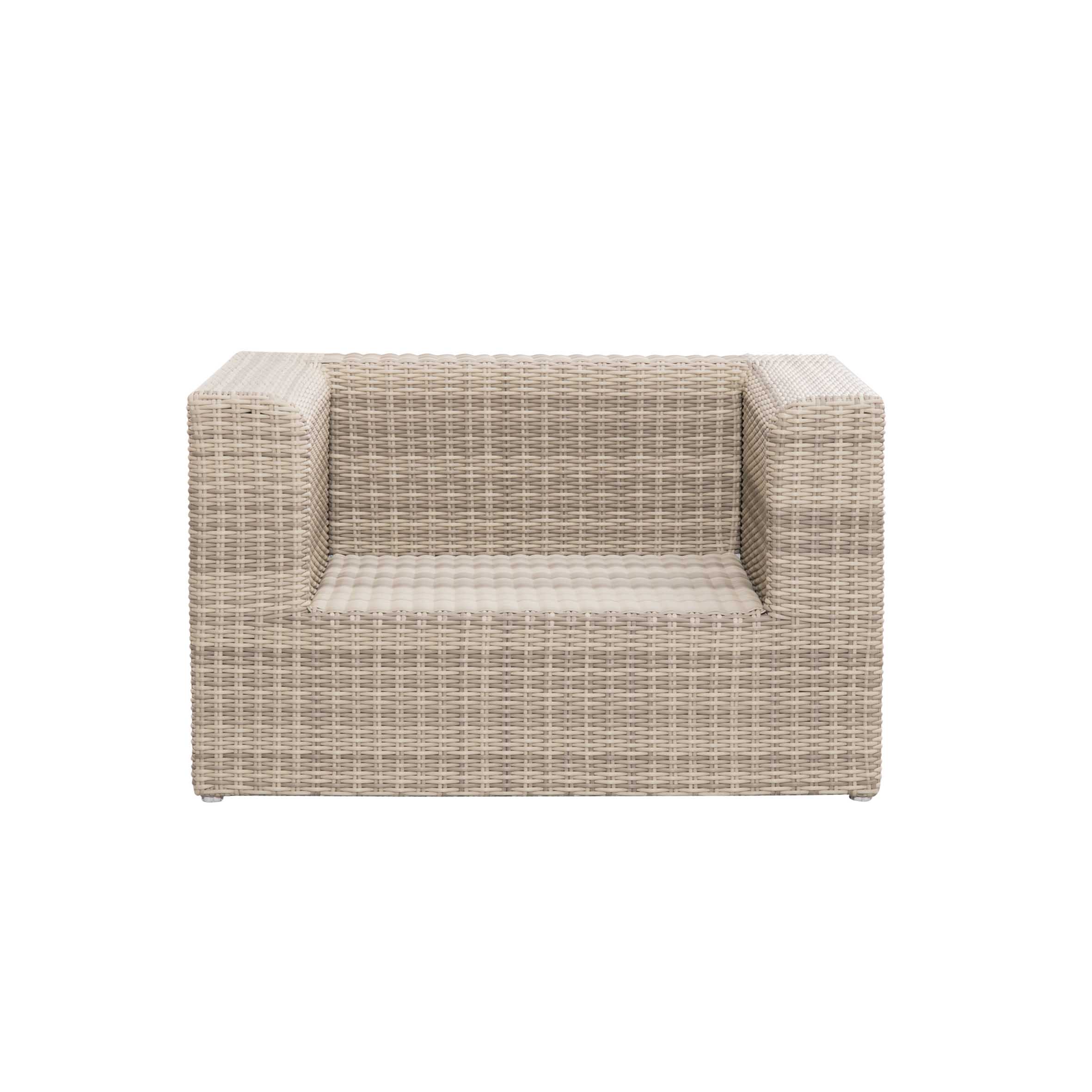 Moment rattan single sofa S4