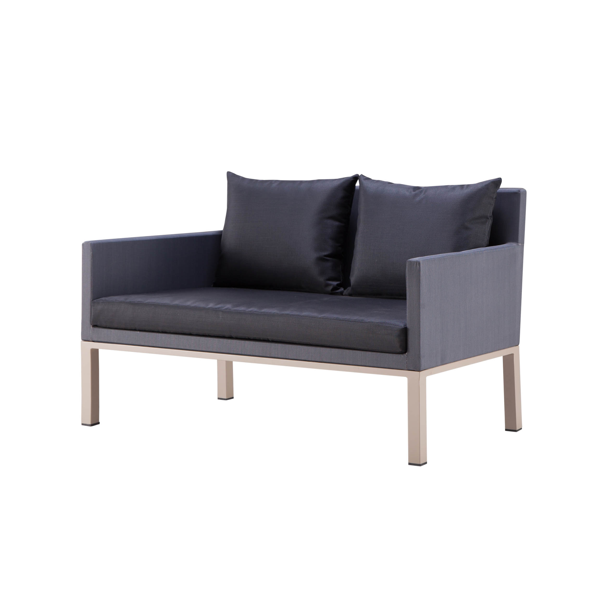 Mose ehunezko 2 eserlekuko sofa S1