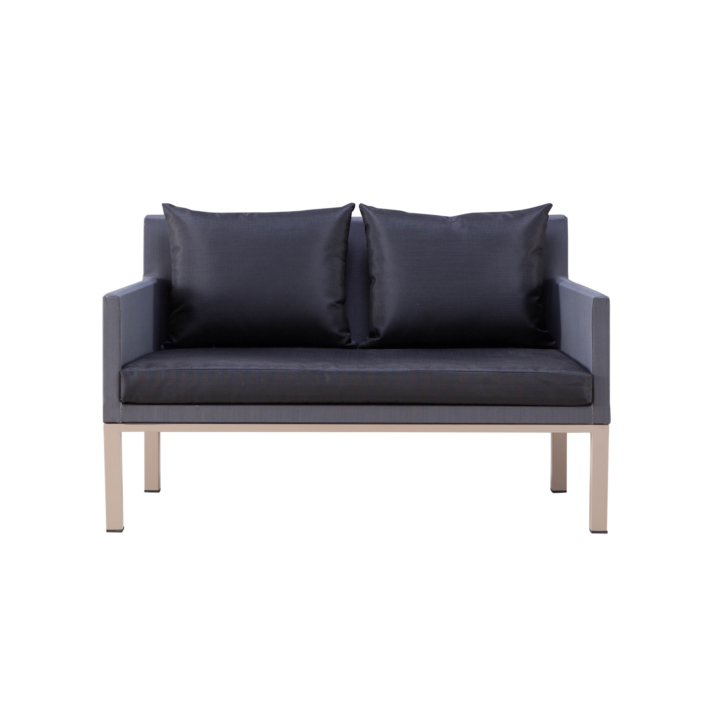 Mose Textil 2-Sëtz Sofa S2