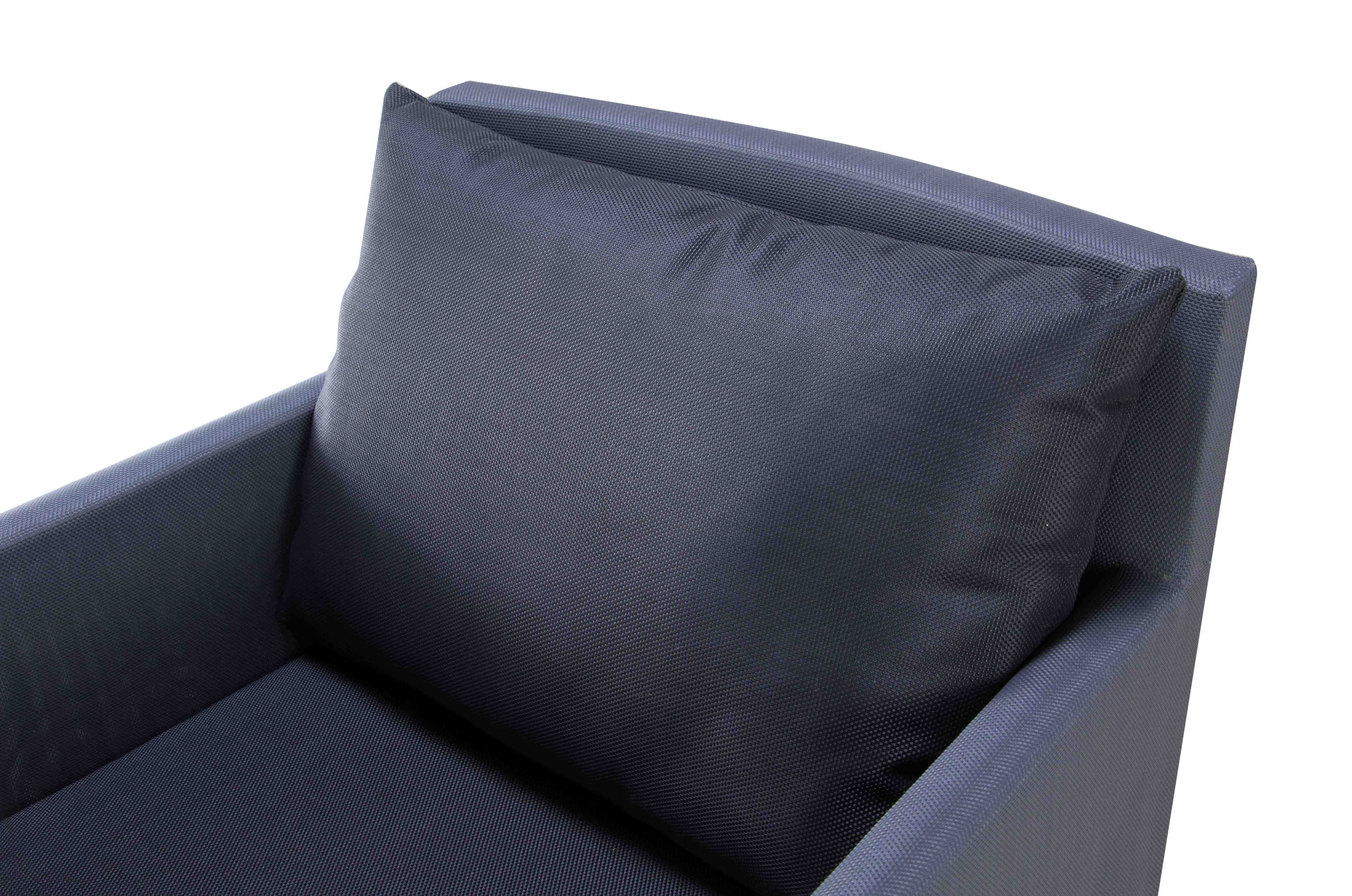 Sofa tunggal tekstil Mose D1