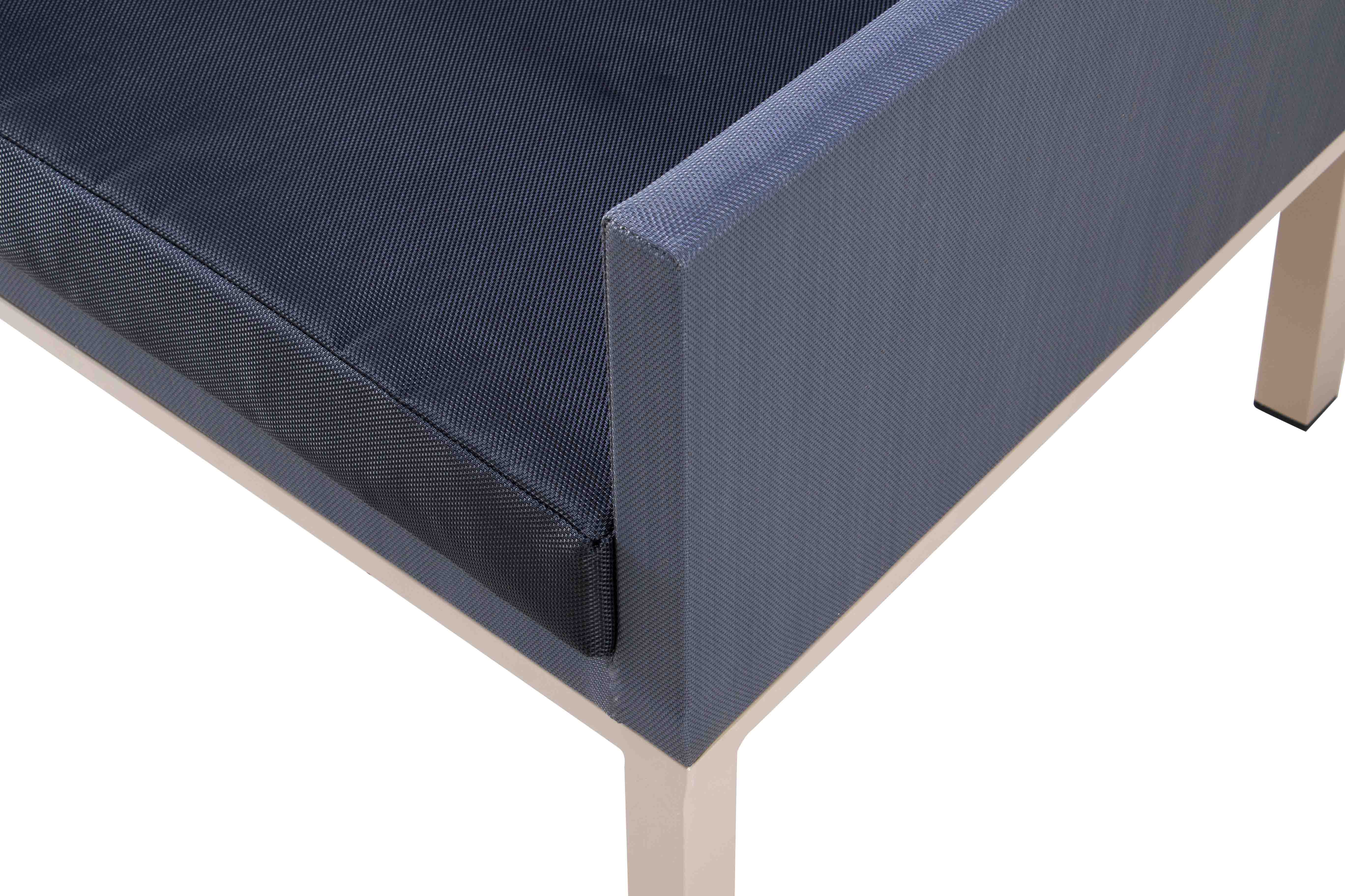 Tekstylna sofa jednoosobowa Mos D2