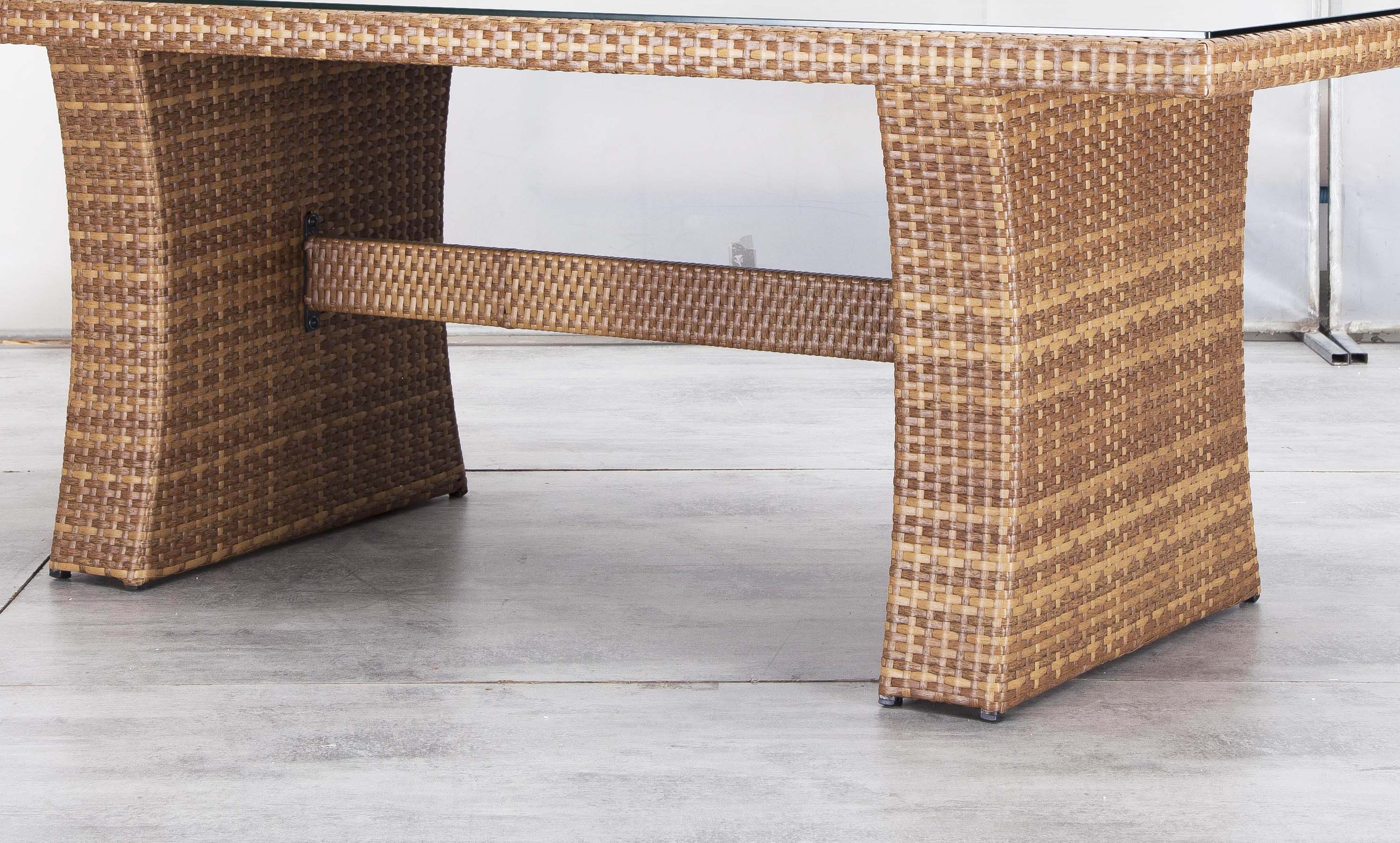 Otto rattan rectangle table D2