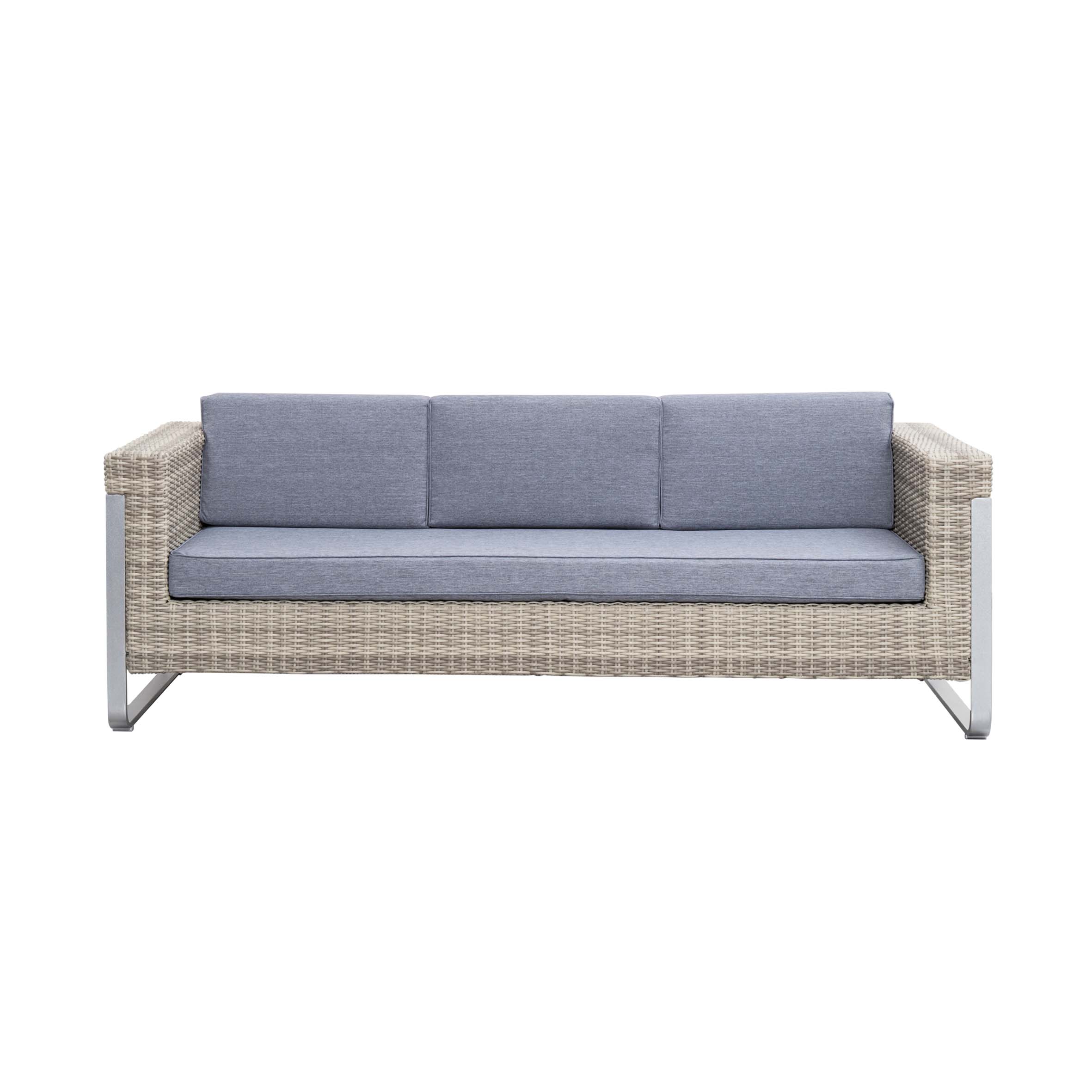 Rotan karapihan sofa 3 korsi S3