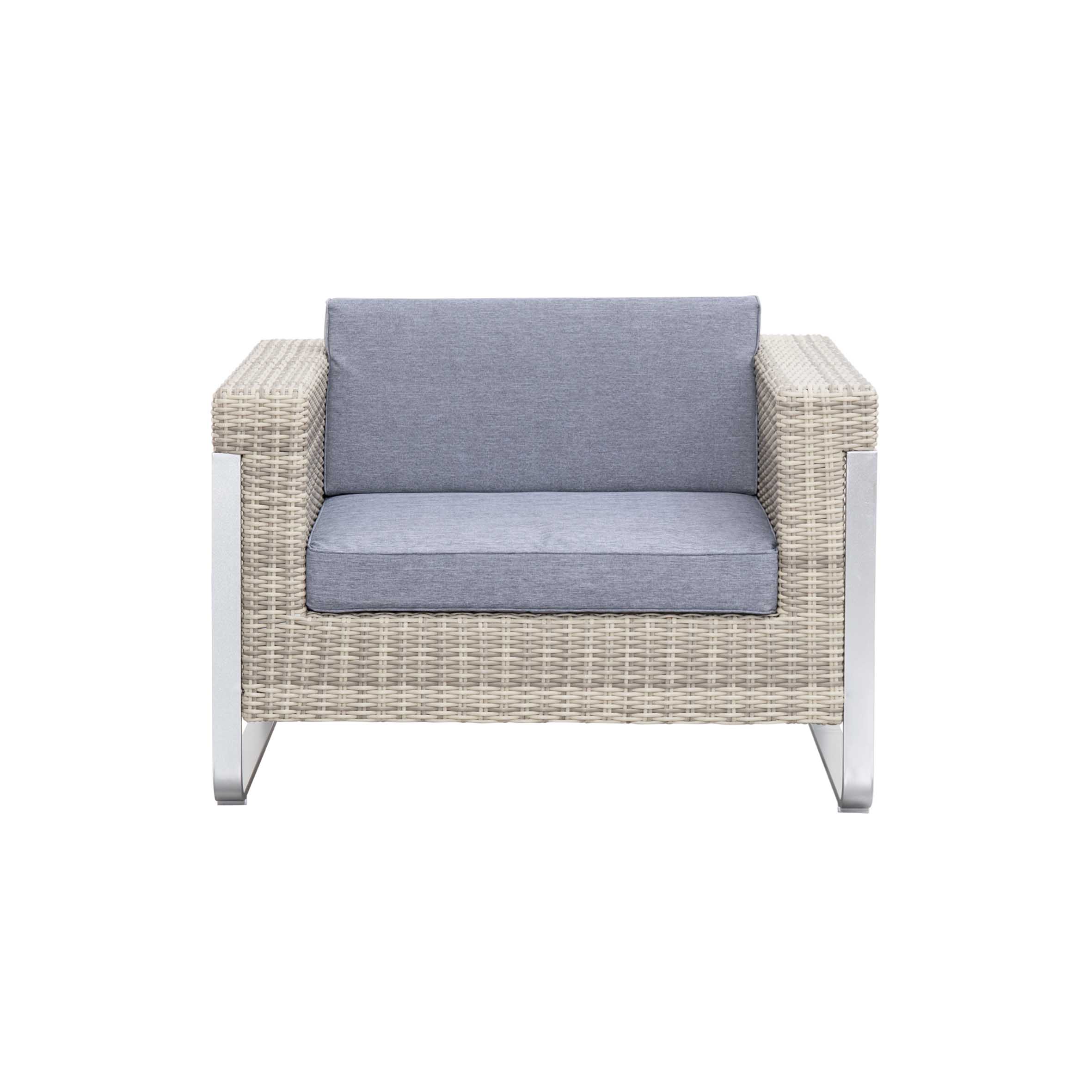 Lapè rattan sèl sofa S3