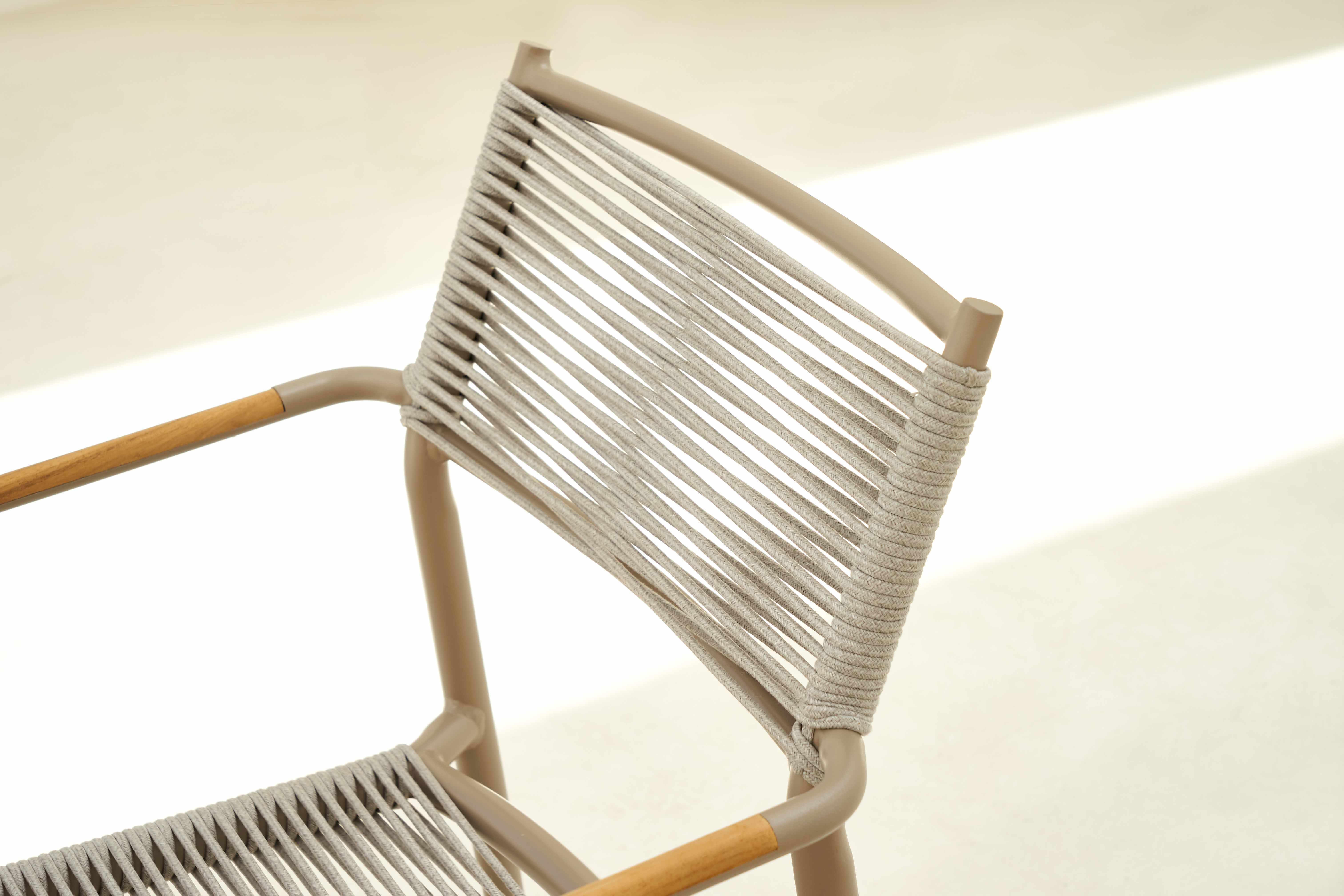 Romeo rope dining chair D3