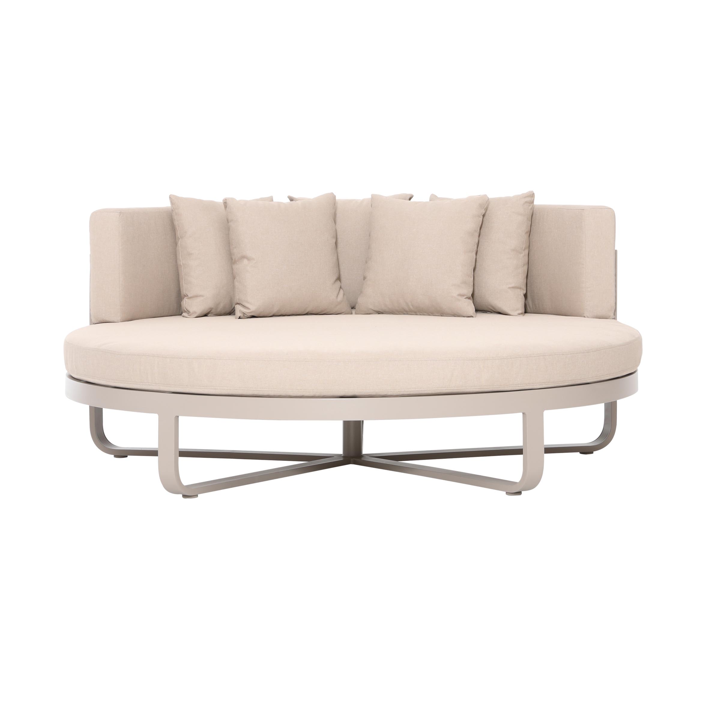 Season rond daybed Kaki S2