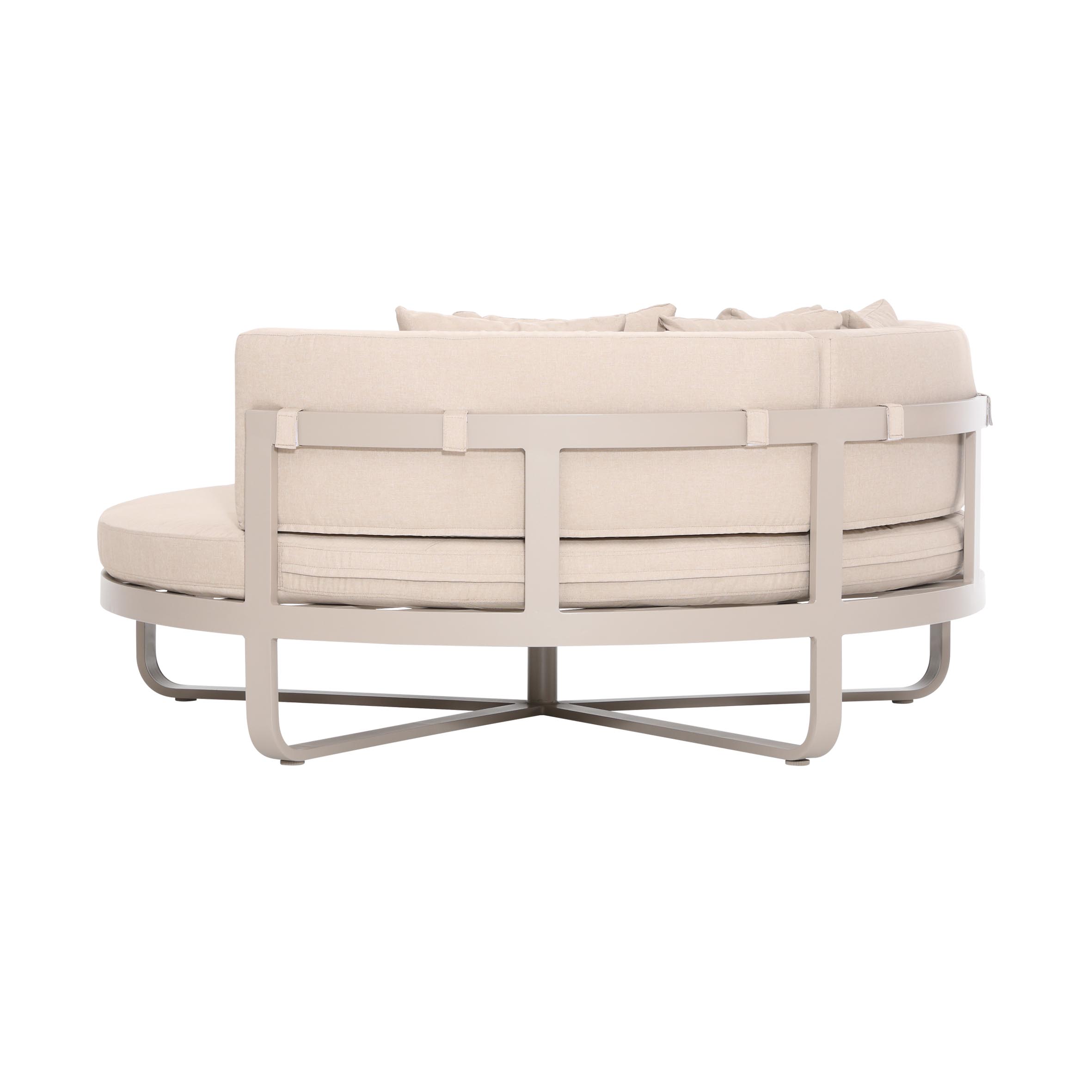 Season rond daybed Kaki S3