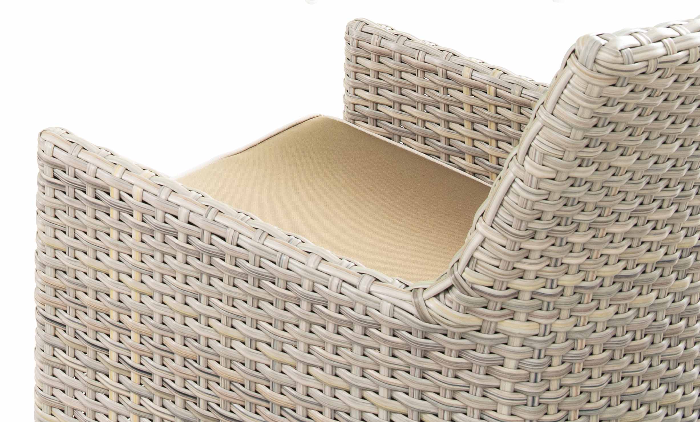 Sky rattan spisestuestol D1