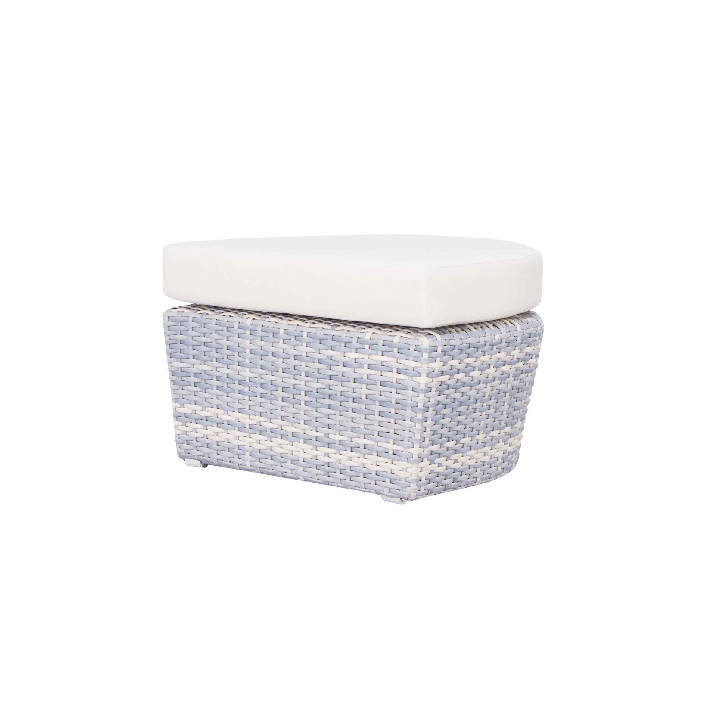 Sky rattan footstool S1