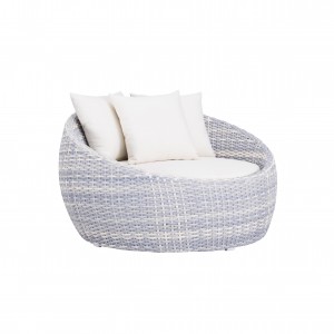 Sky rattan round daybed S3