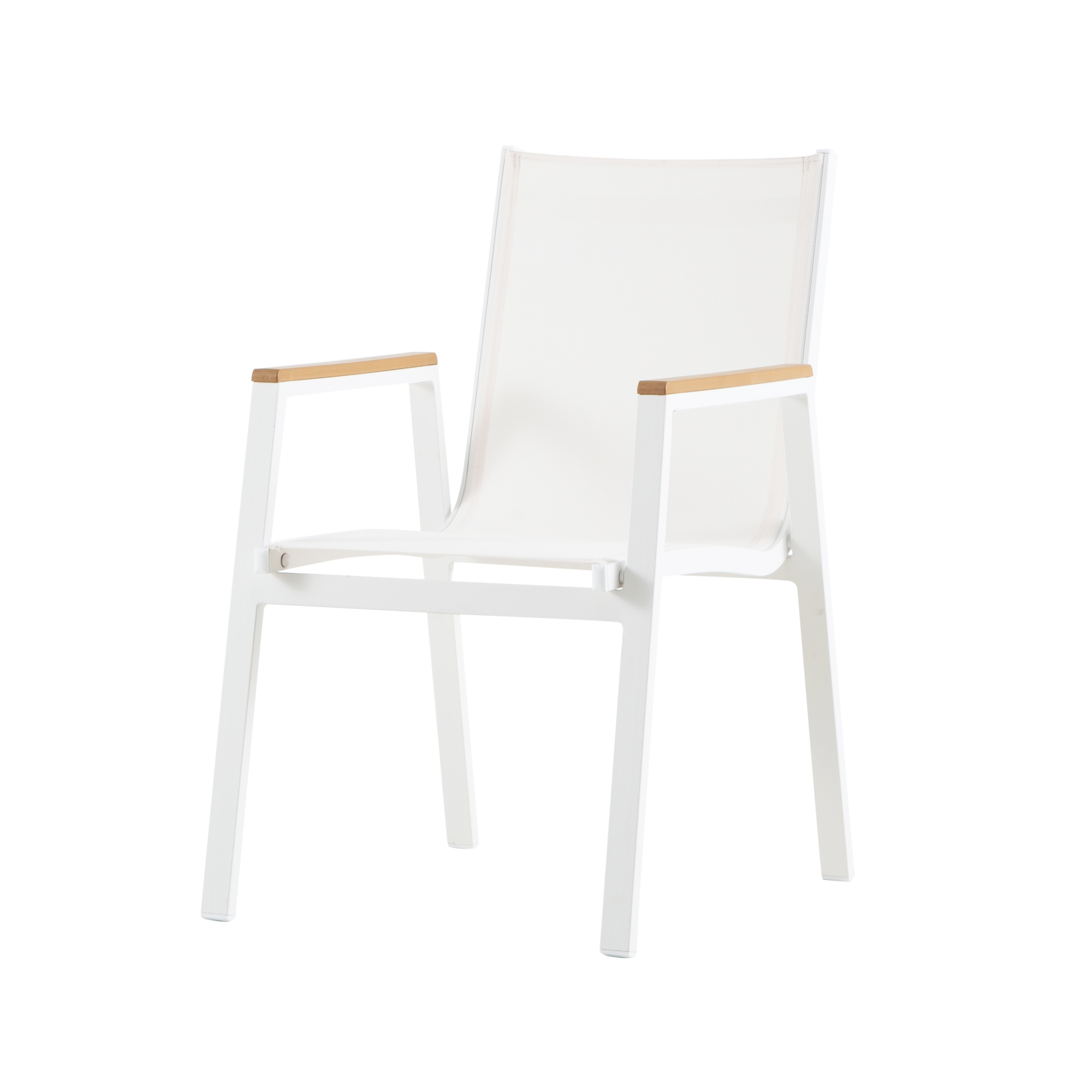 Snow white dining chair (Poly wood) S1