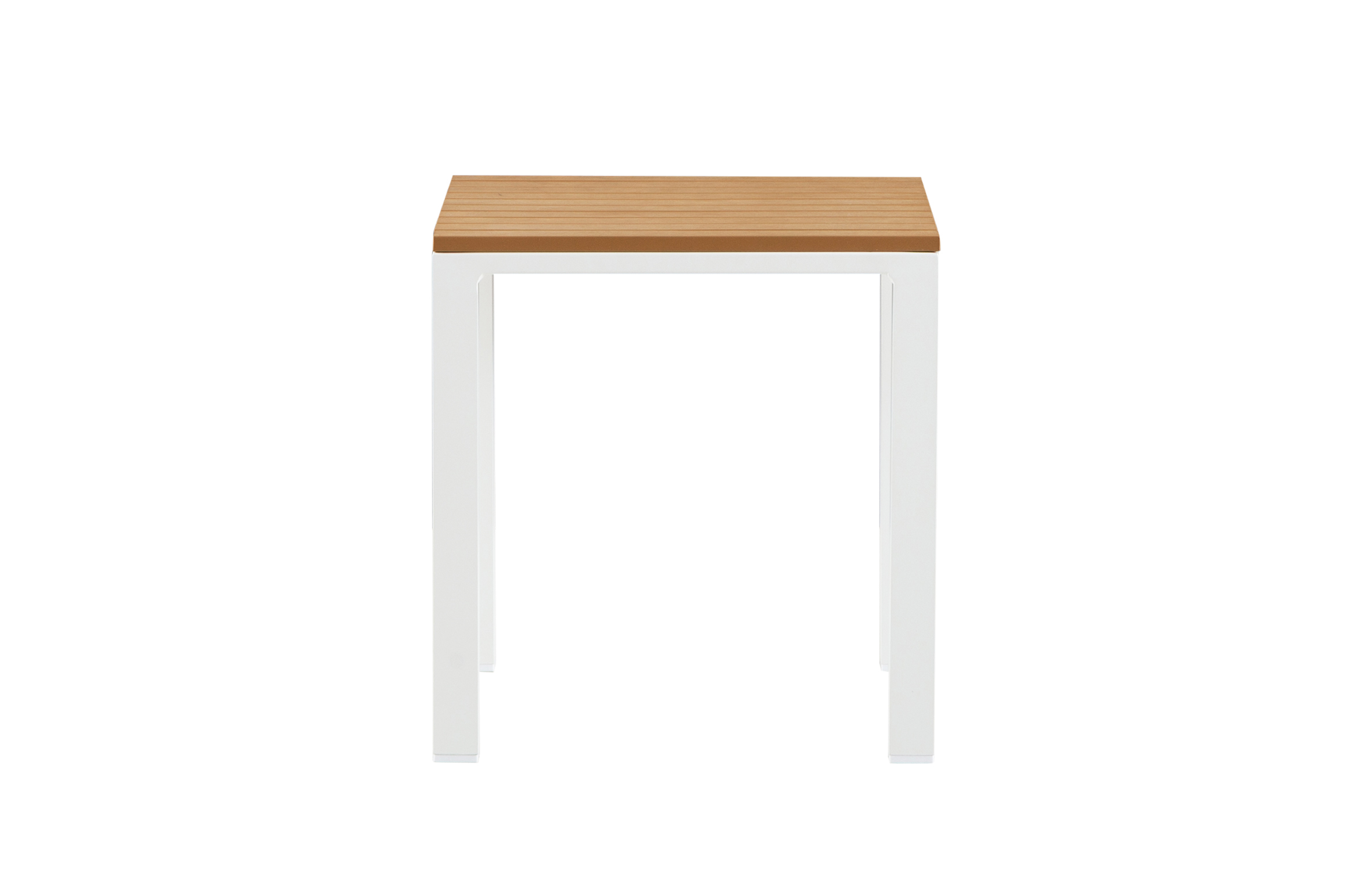 Snow white side table D2