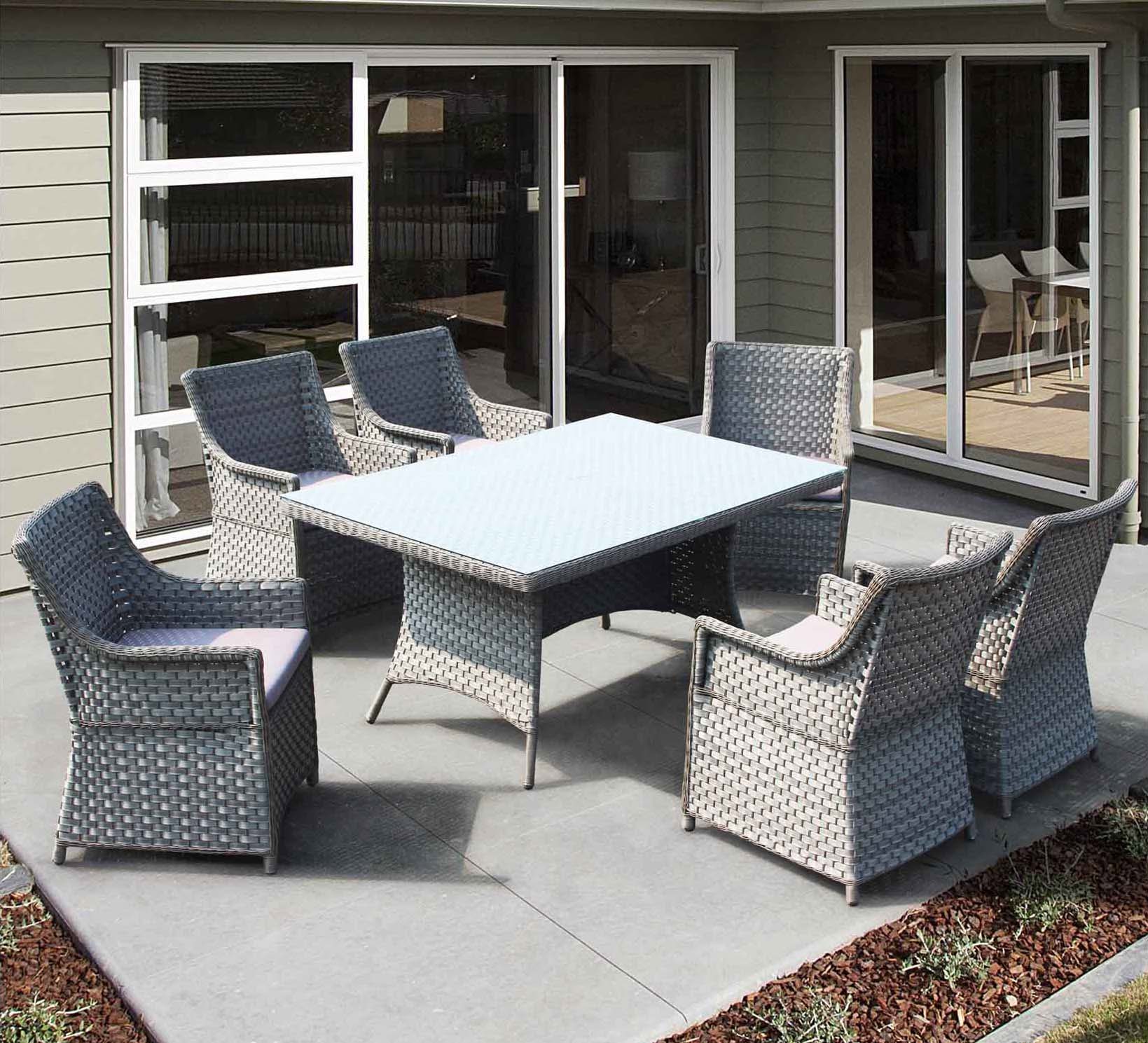 Spring rattan dining set S2