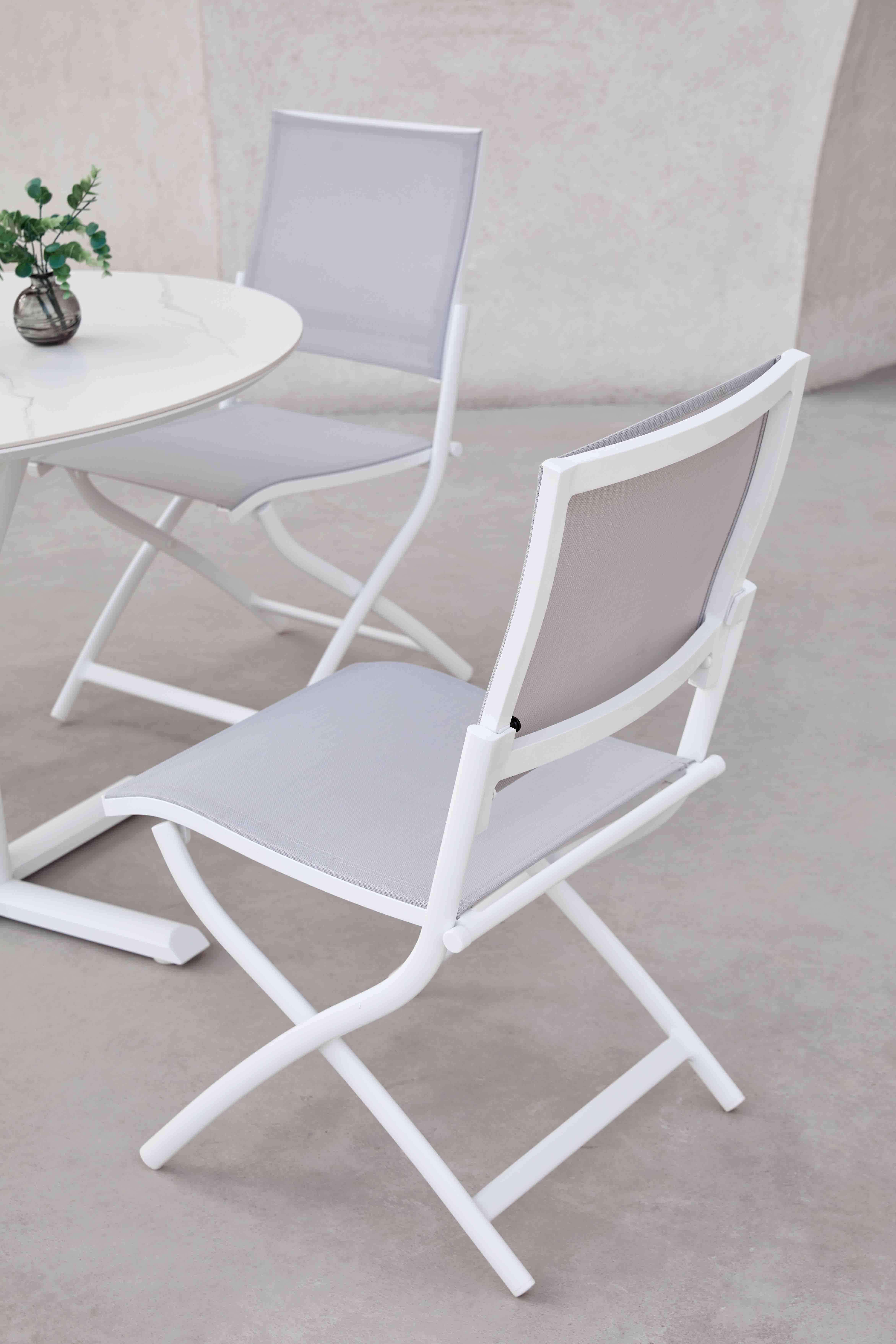 Tiffany folding chair set D6