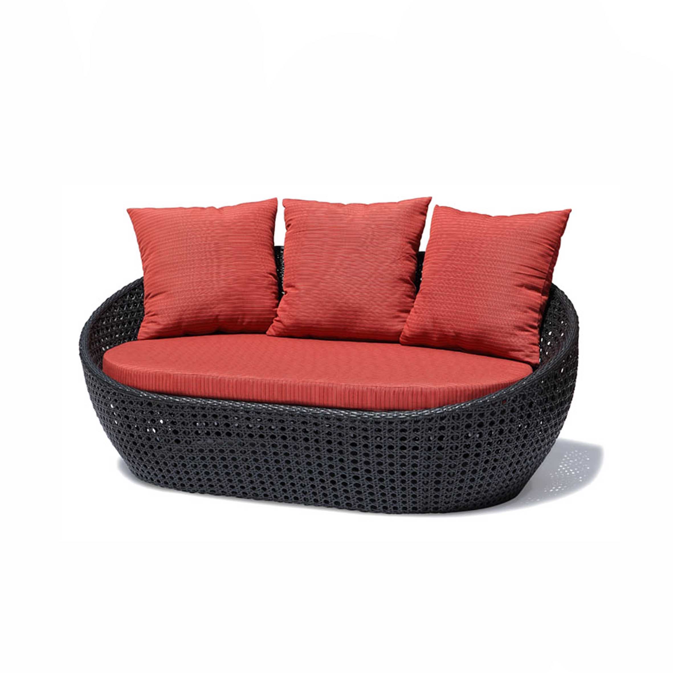 Travis rattan daybed du qat S6