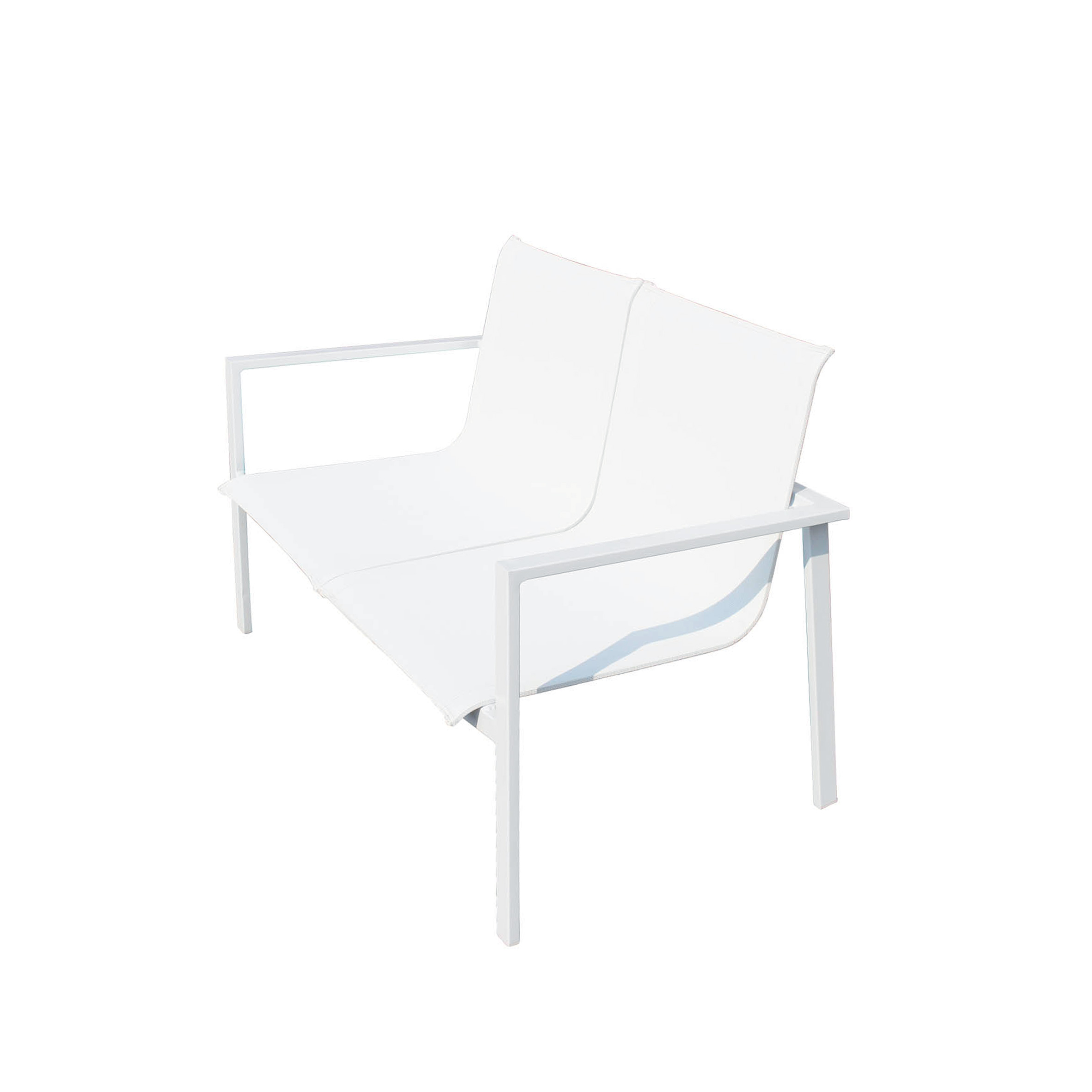 Valencia textile 2-seat chair S1