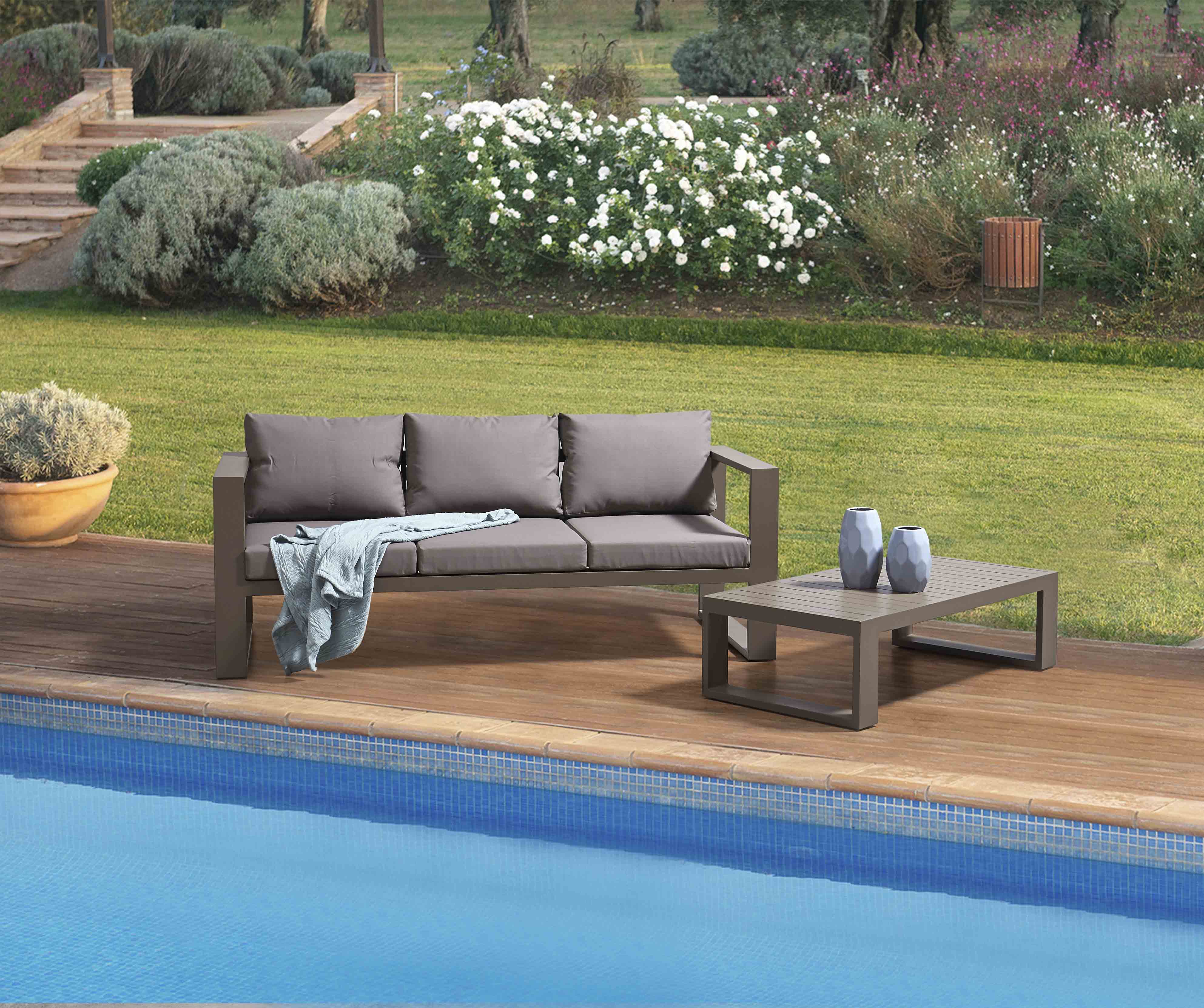 Winter alu.sofa set S3