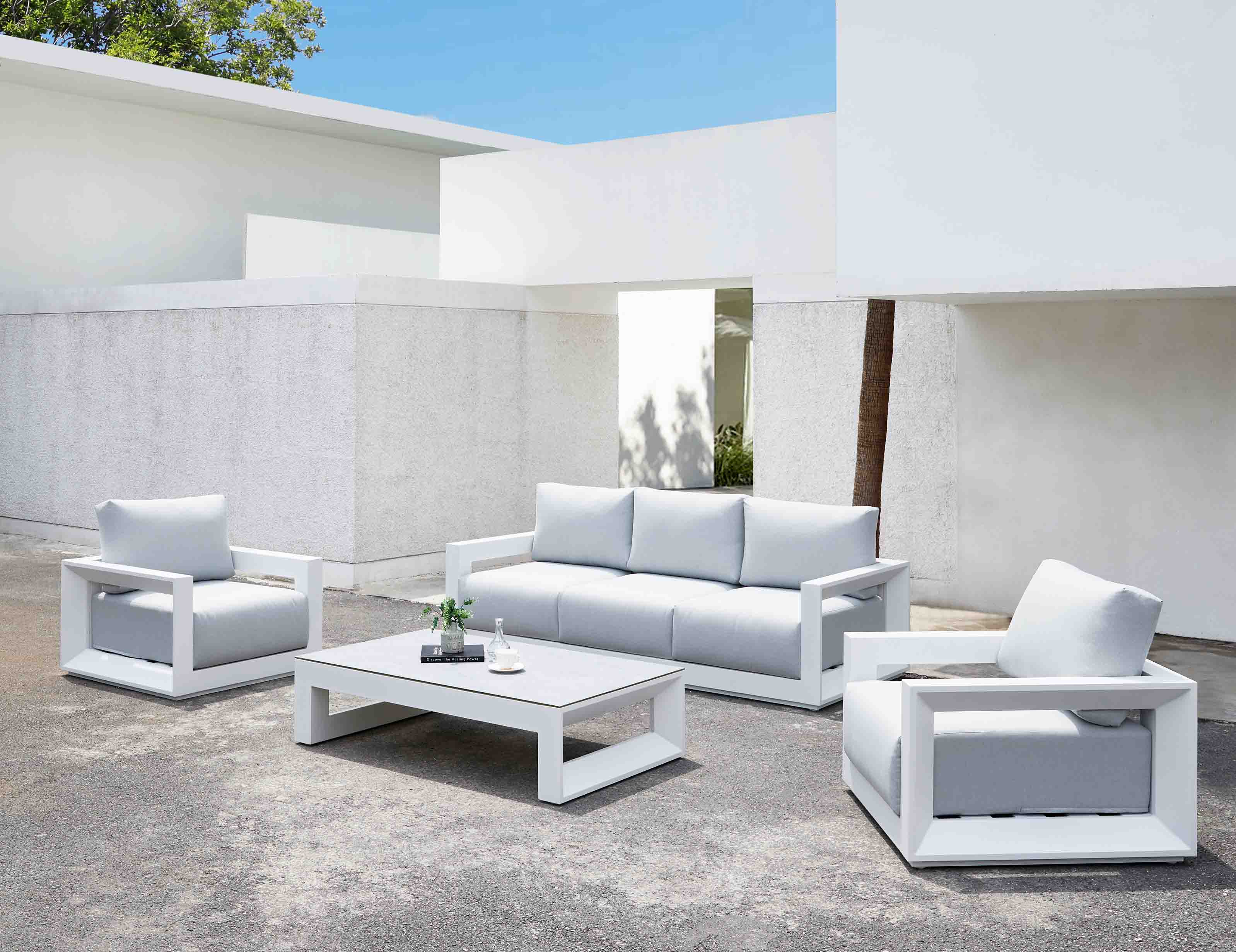 Zeus alu.set sofa S8