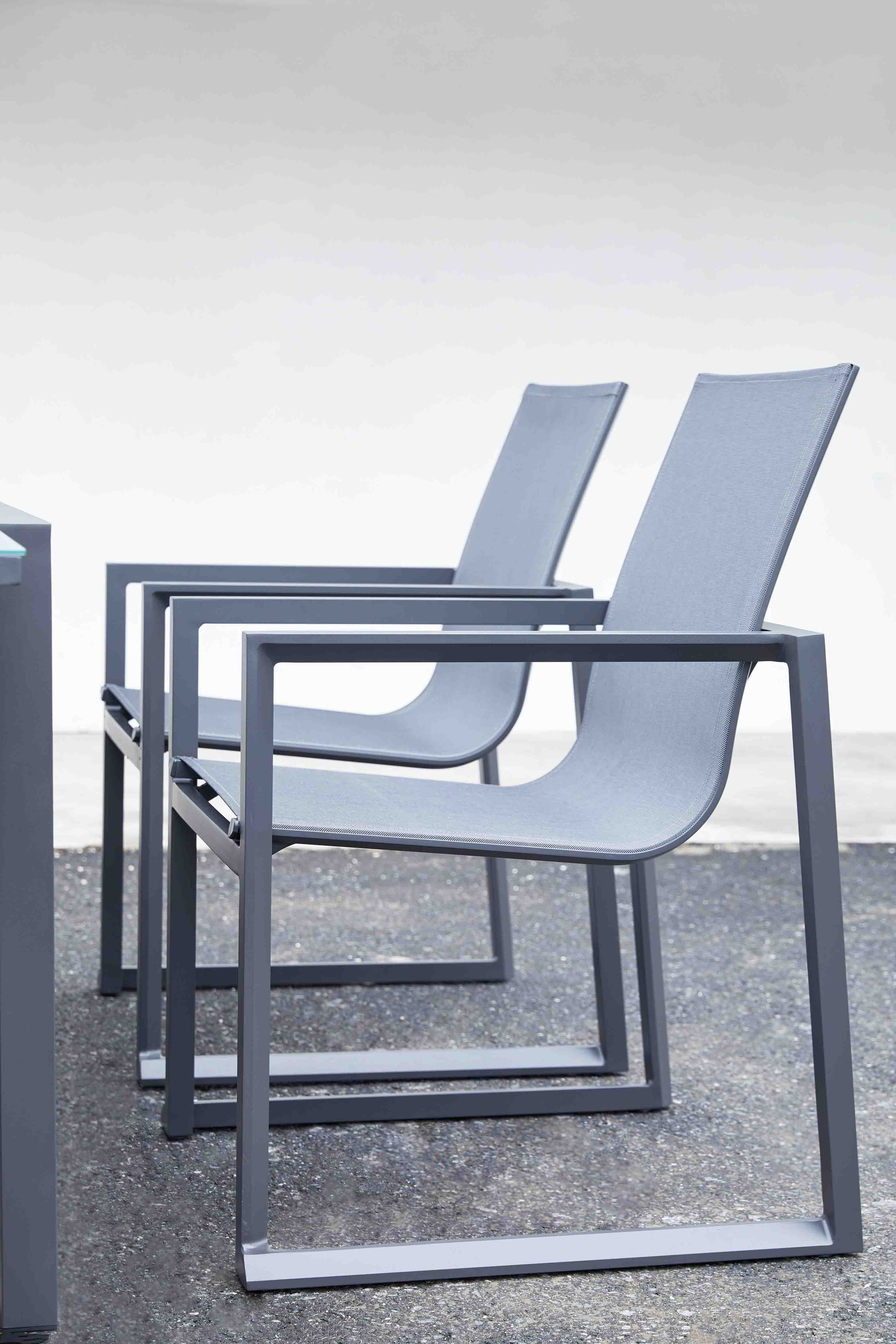 Zeus sling dining chair D1