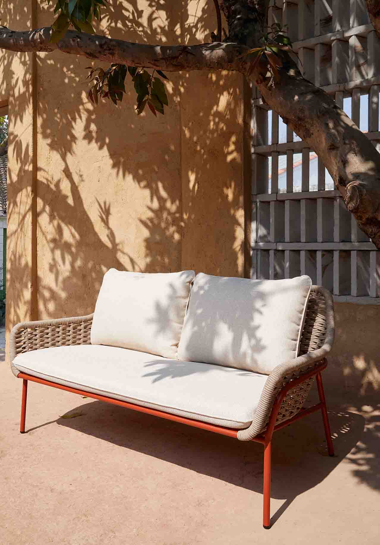 Air rope 2-seat sofa S1