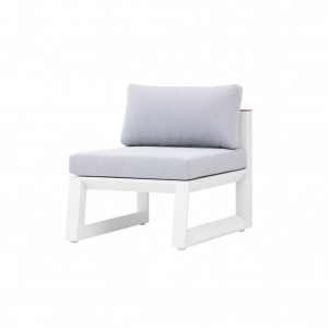 Alpha alu armless sofa S1