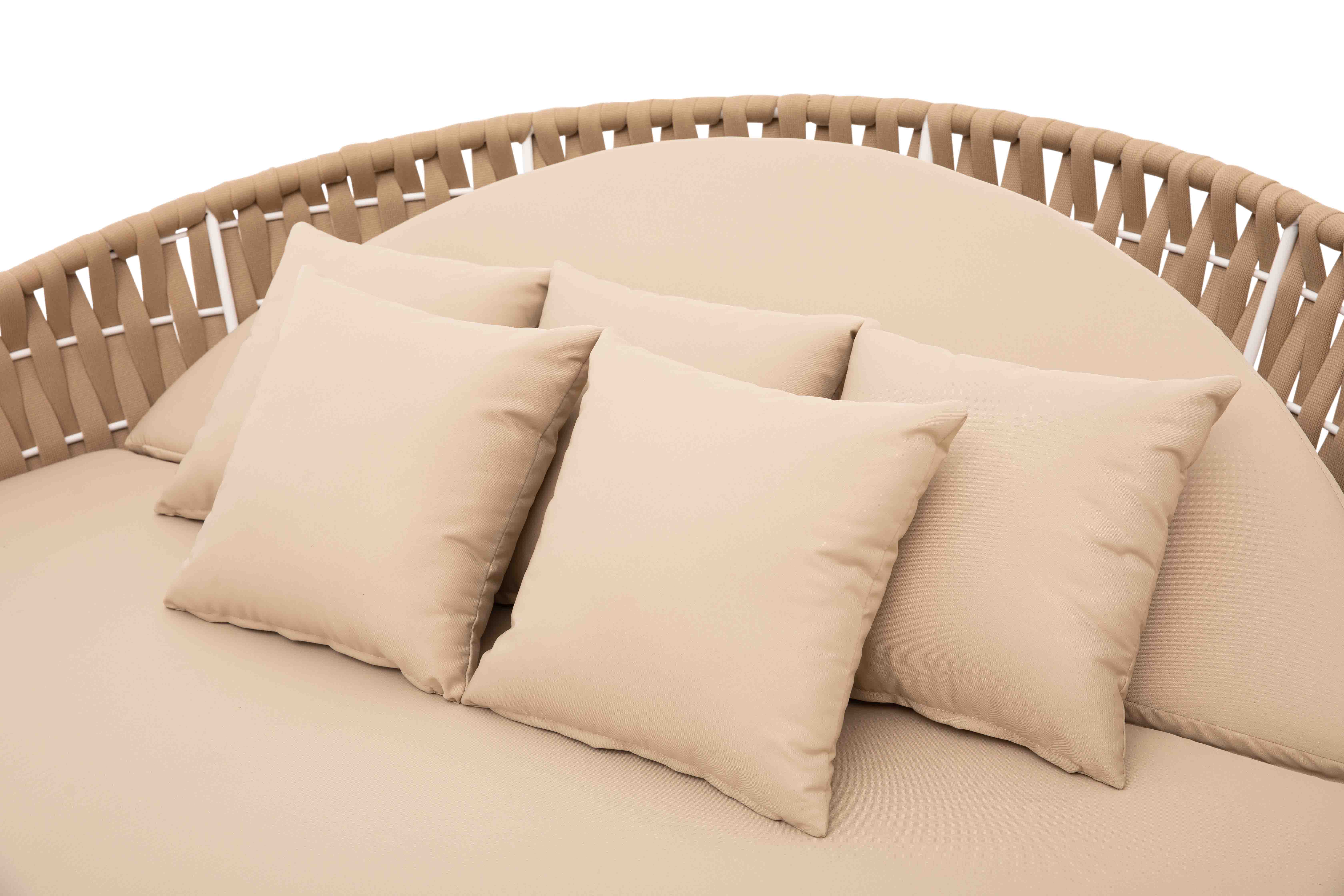 Art rope round daybed set D3