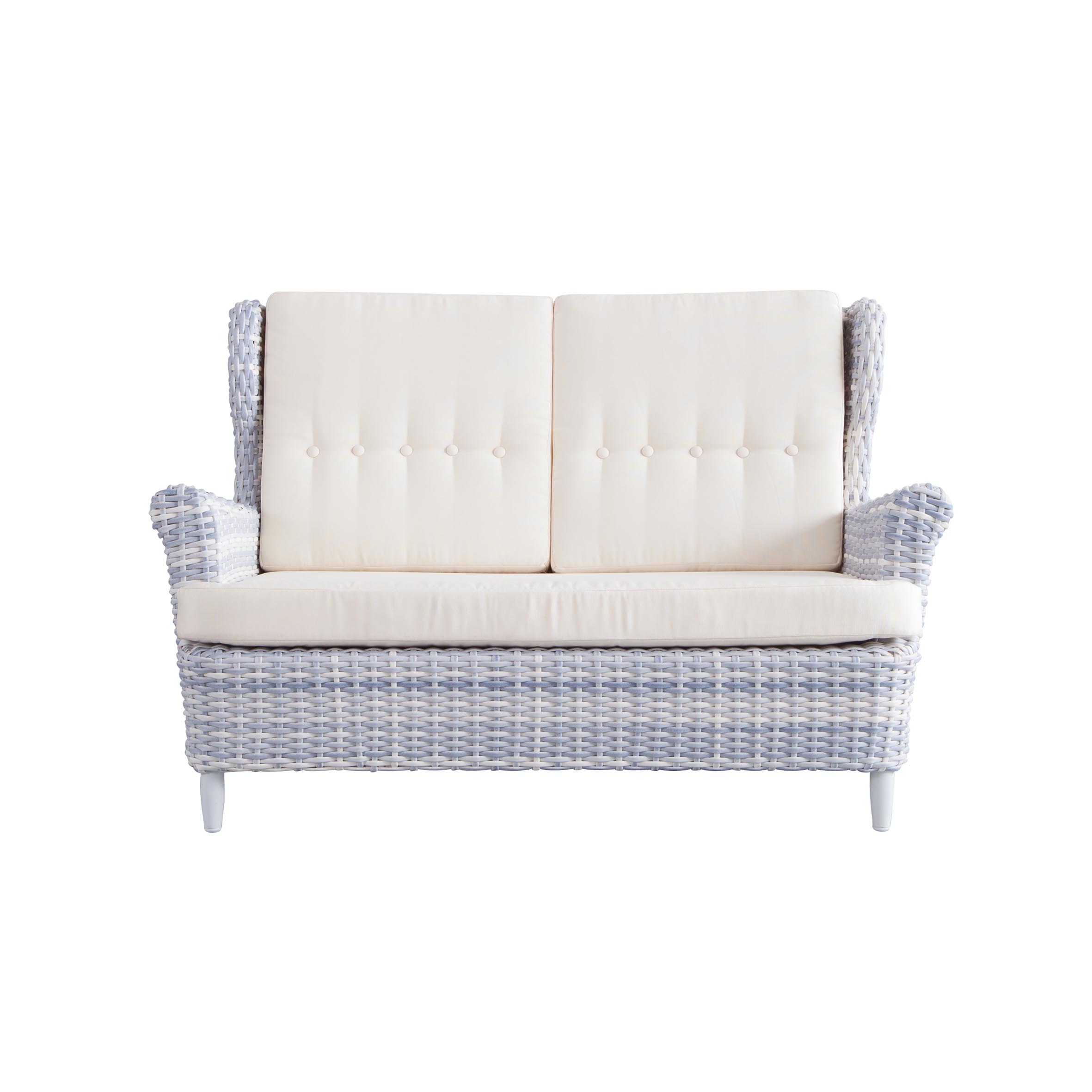 Butterfly rattan 2-seat sofa S2