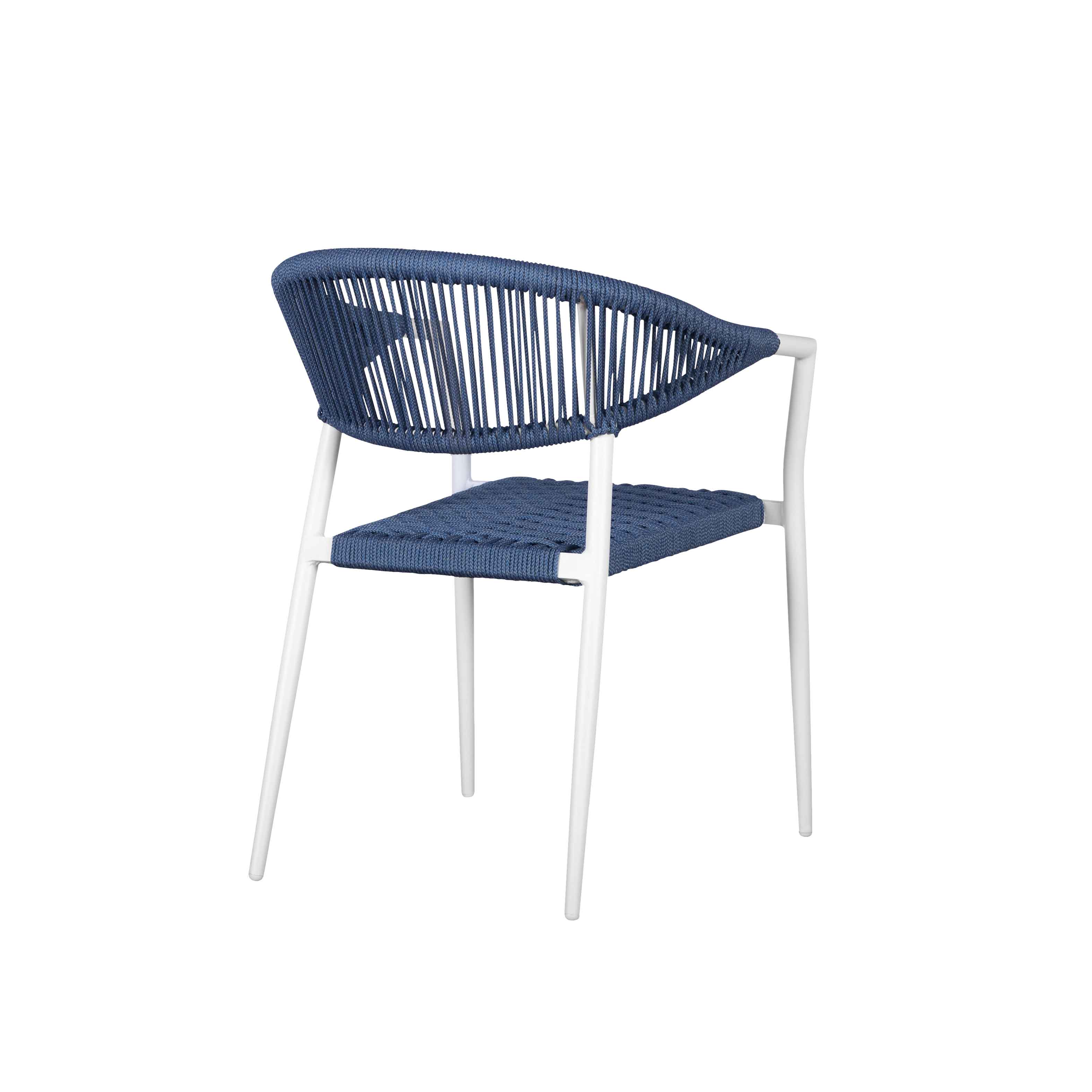 Camila rope dining chair S4
