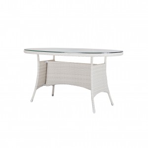 Eago rattan dining table S1