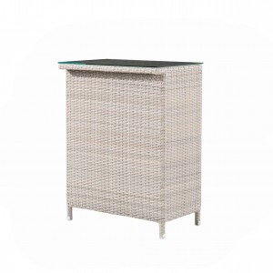 Ideal rattan square bar table S1