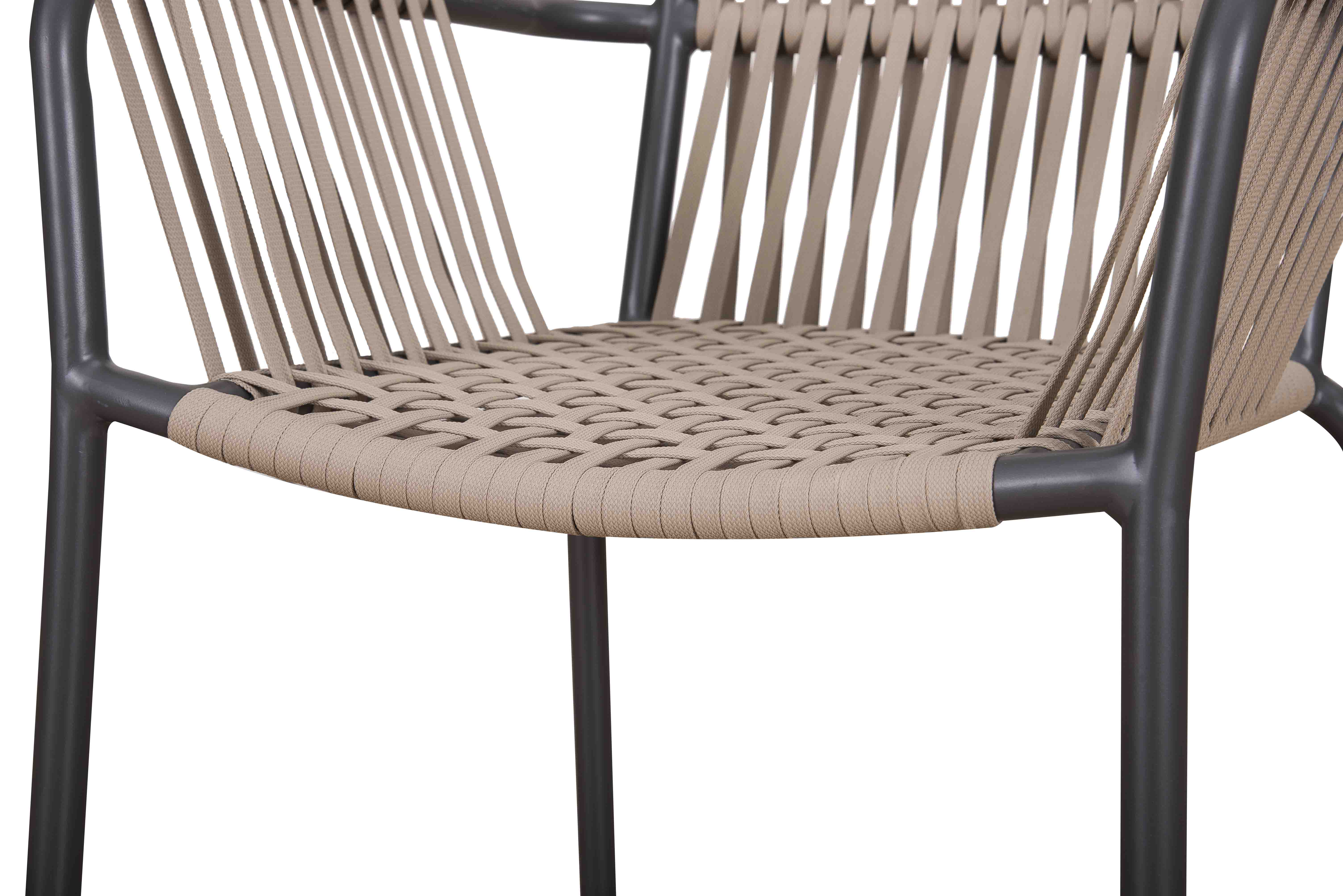 Lincoln rope dining chair D1
