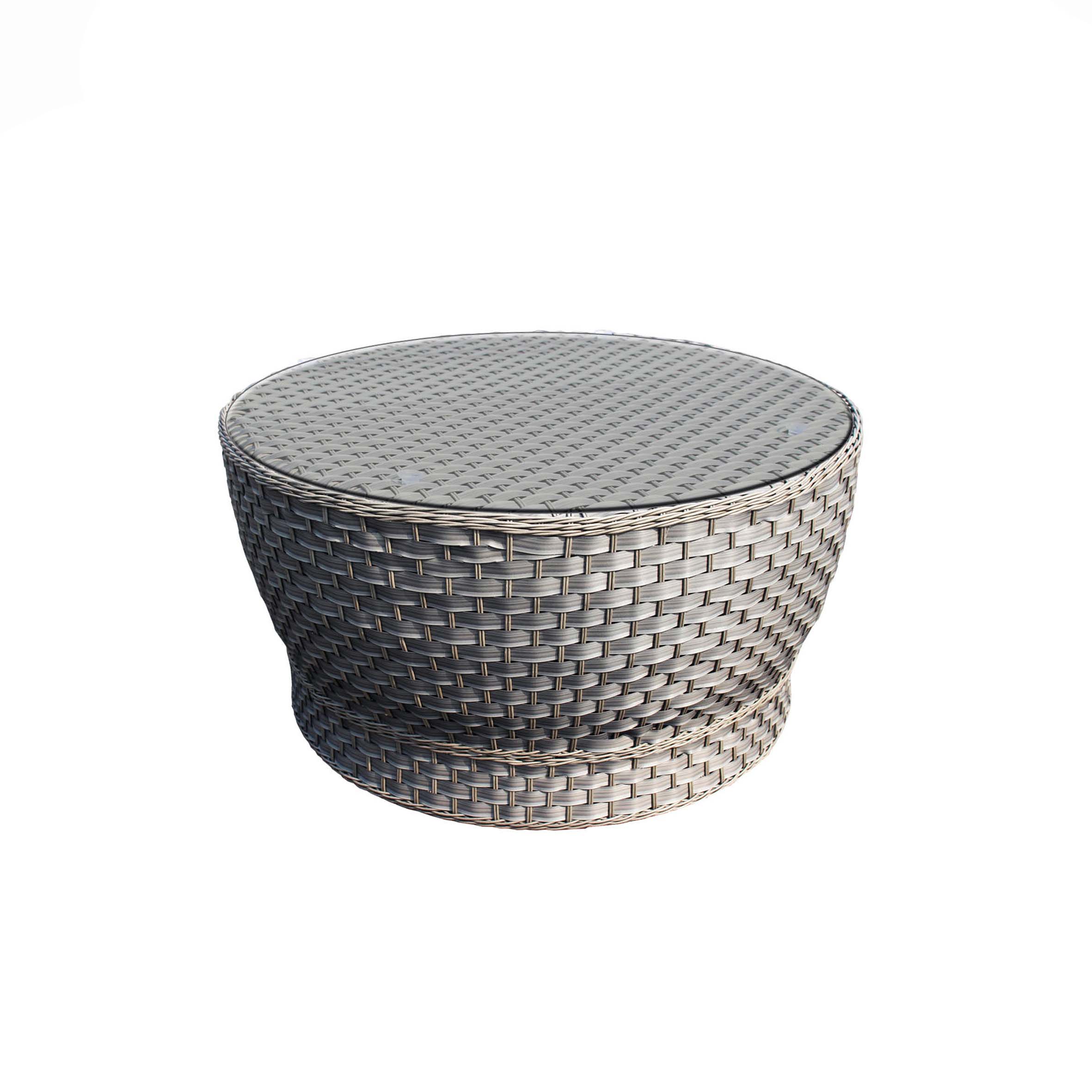 Master rattan round coffee table S2