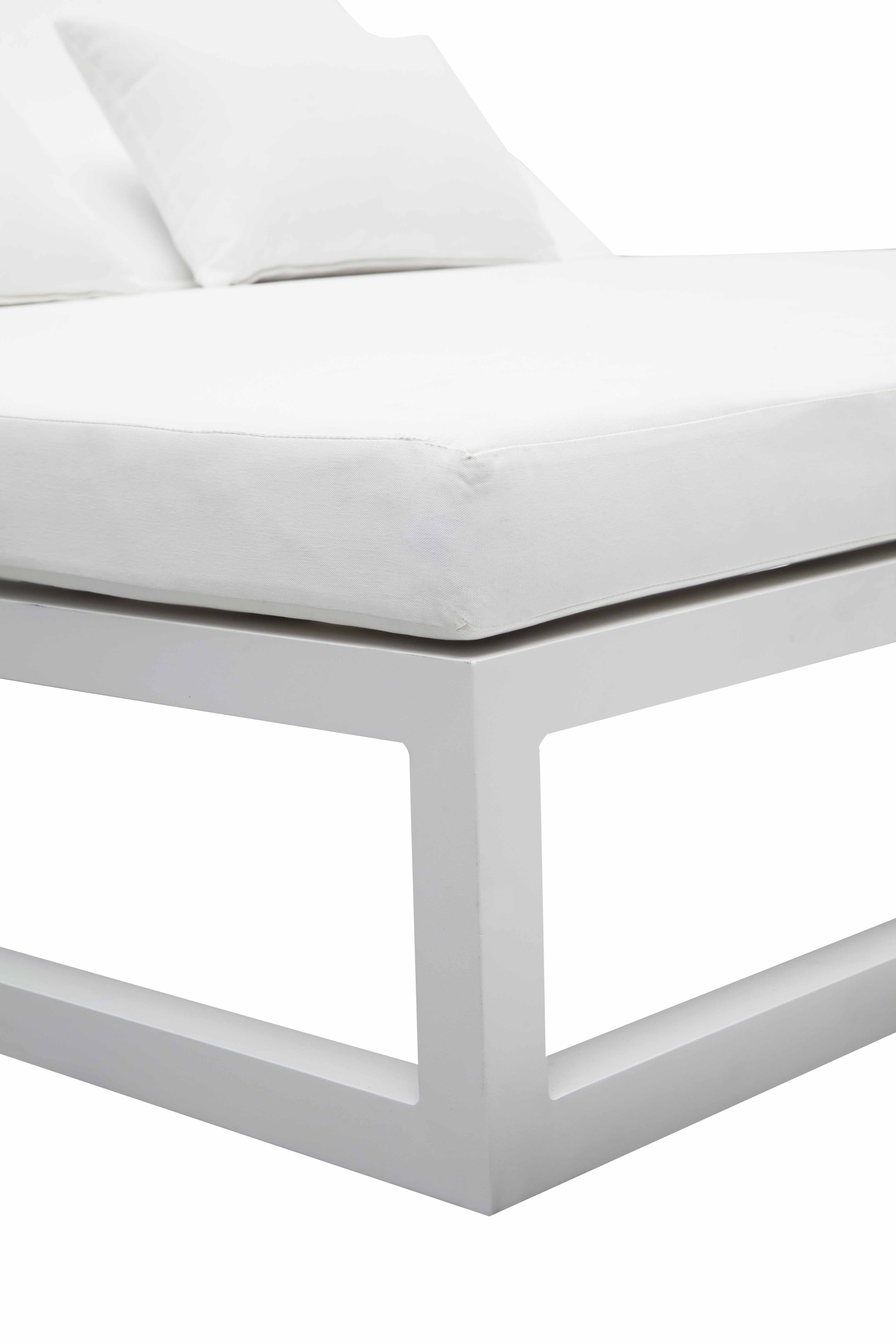 Rain alu. double daybed D3