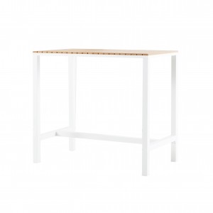 Snow white bar table (Poly wood) S1