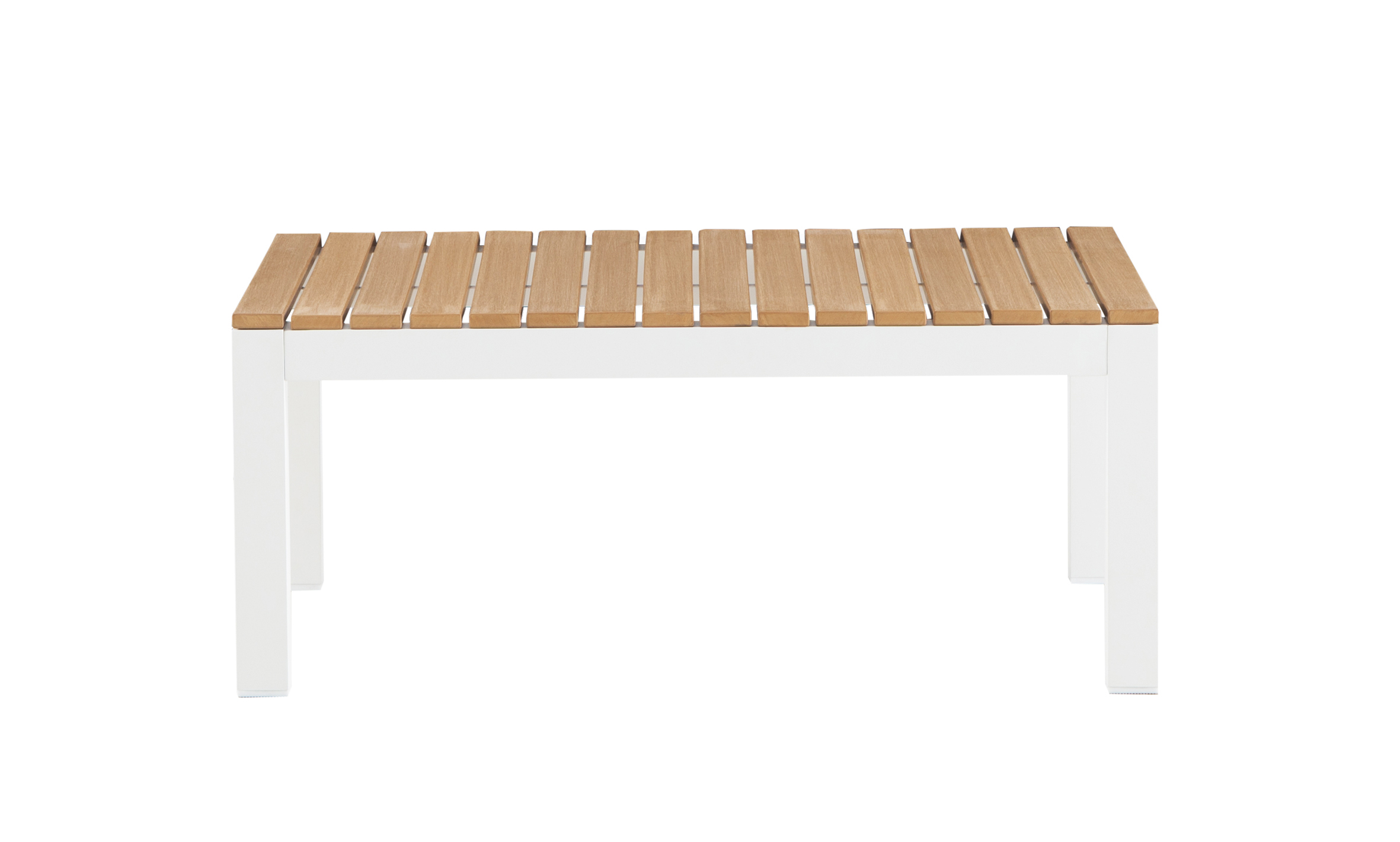 Snow white coffee table (Poly wood) d2